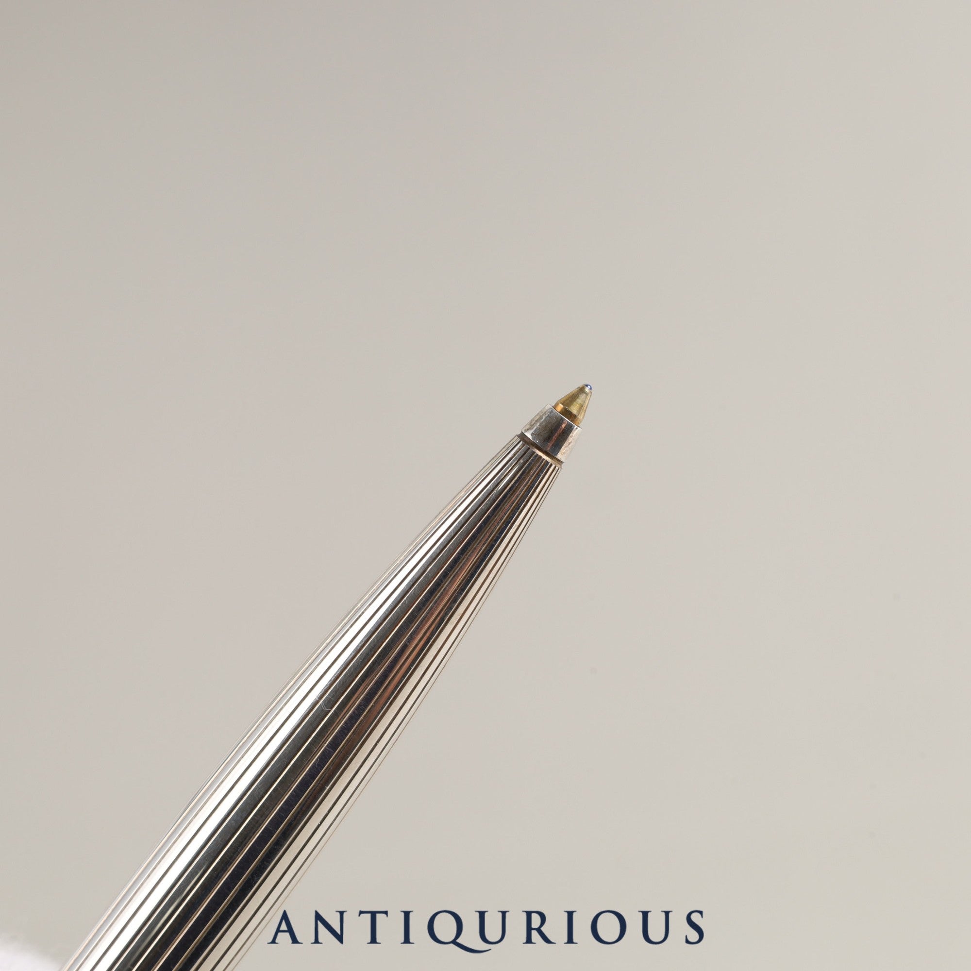 Montblanc Meisterstück Sterling Silver Ballpoint Pen with Montblanc Repair Details and Unused Genuine Refill