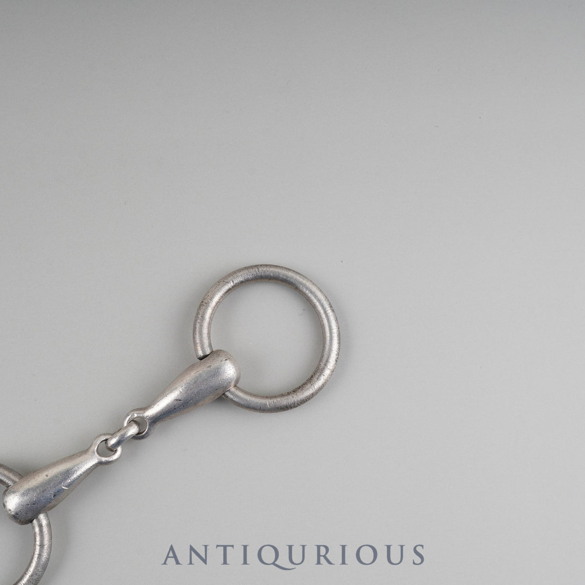 Hermes Key Ring Horsebit Vintage SV