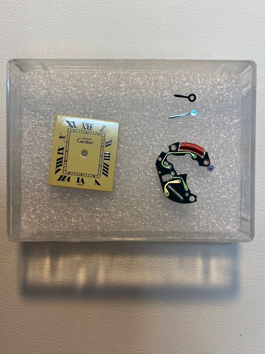 カルティエ マストタンク SM 5057001 クォーツ Cal.057 SV925 純正革ベルト 純正尾錠(GP)アイボリーローマン文字盤 1980年代半ば~1994年頃 オーバーホール済み