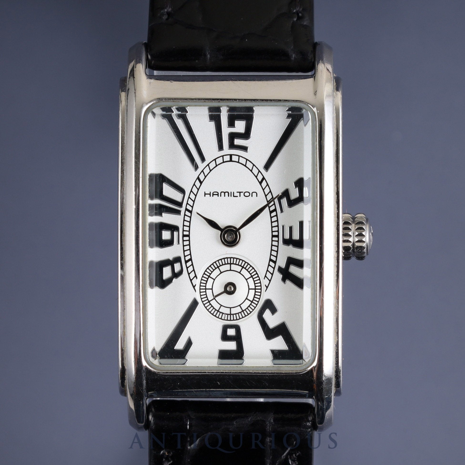 Hamilton Ardmore H112110 / 980.153 Quartz Cal.980.153 SS Leather Third party buckle (SS) Silver dial Overhauled