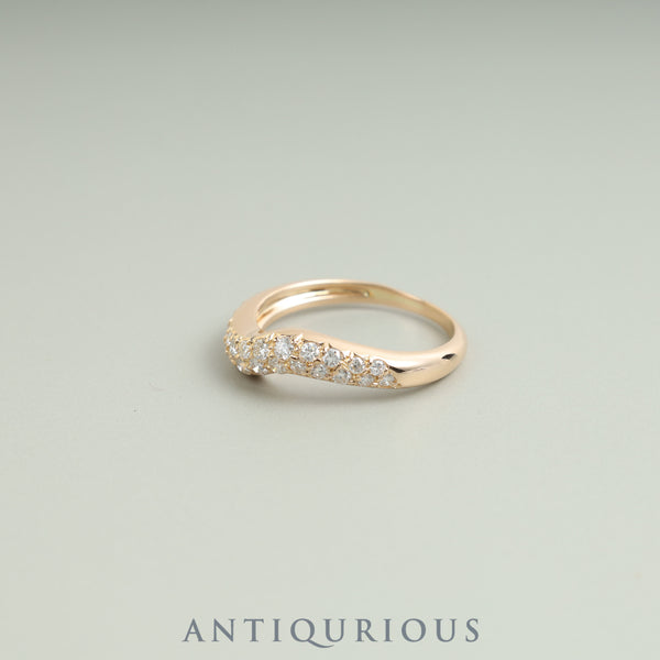 Van Cleef & Arpels ring pave diamonds