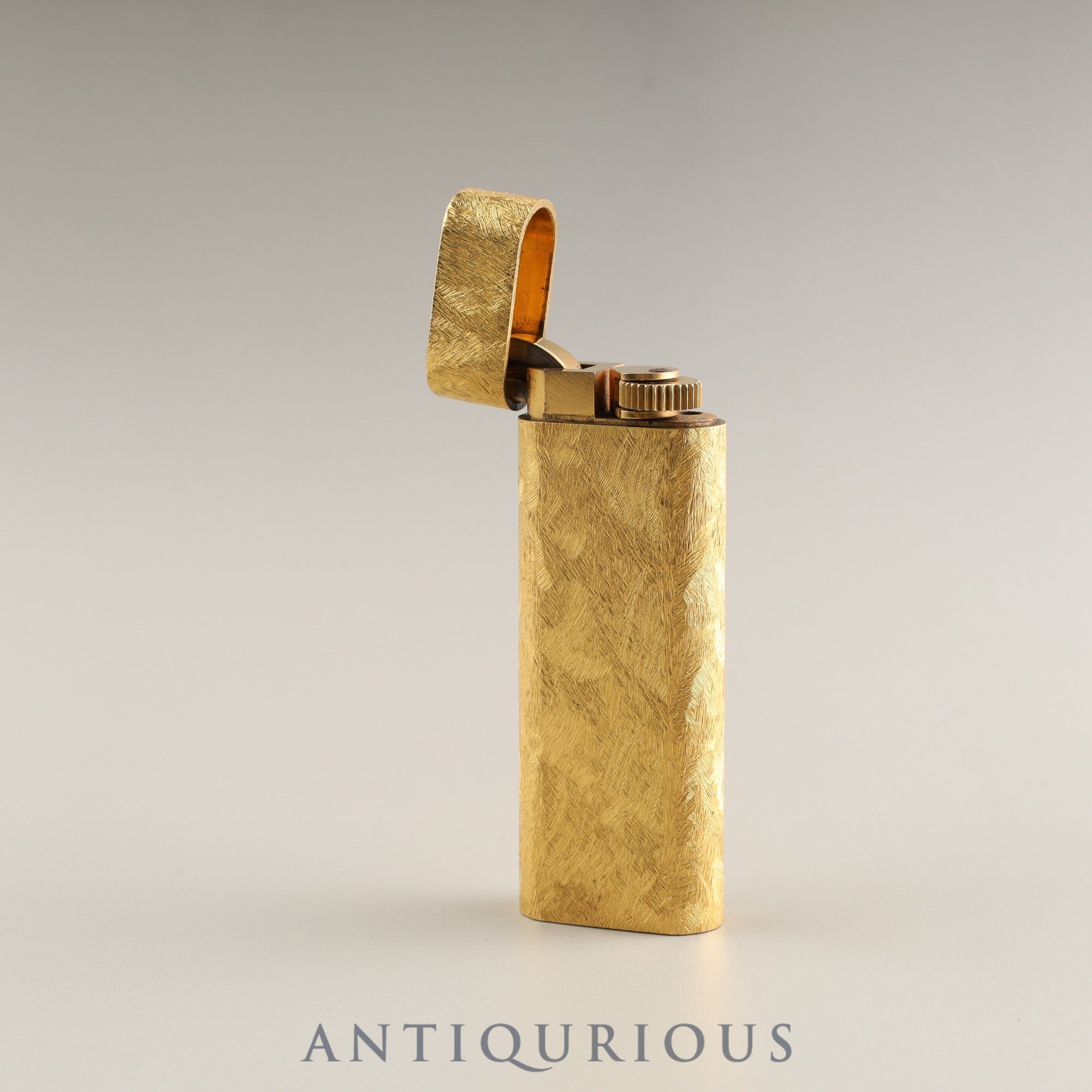 Cartier Lighter Oval Marble GP Mechanical Adjustment