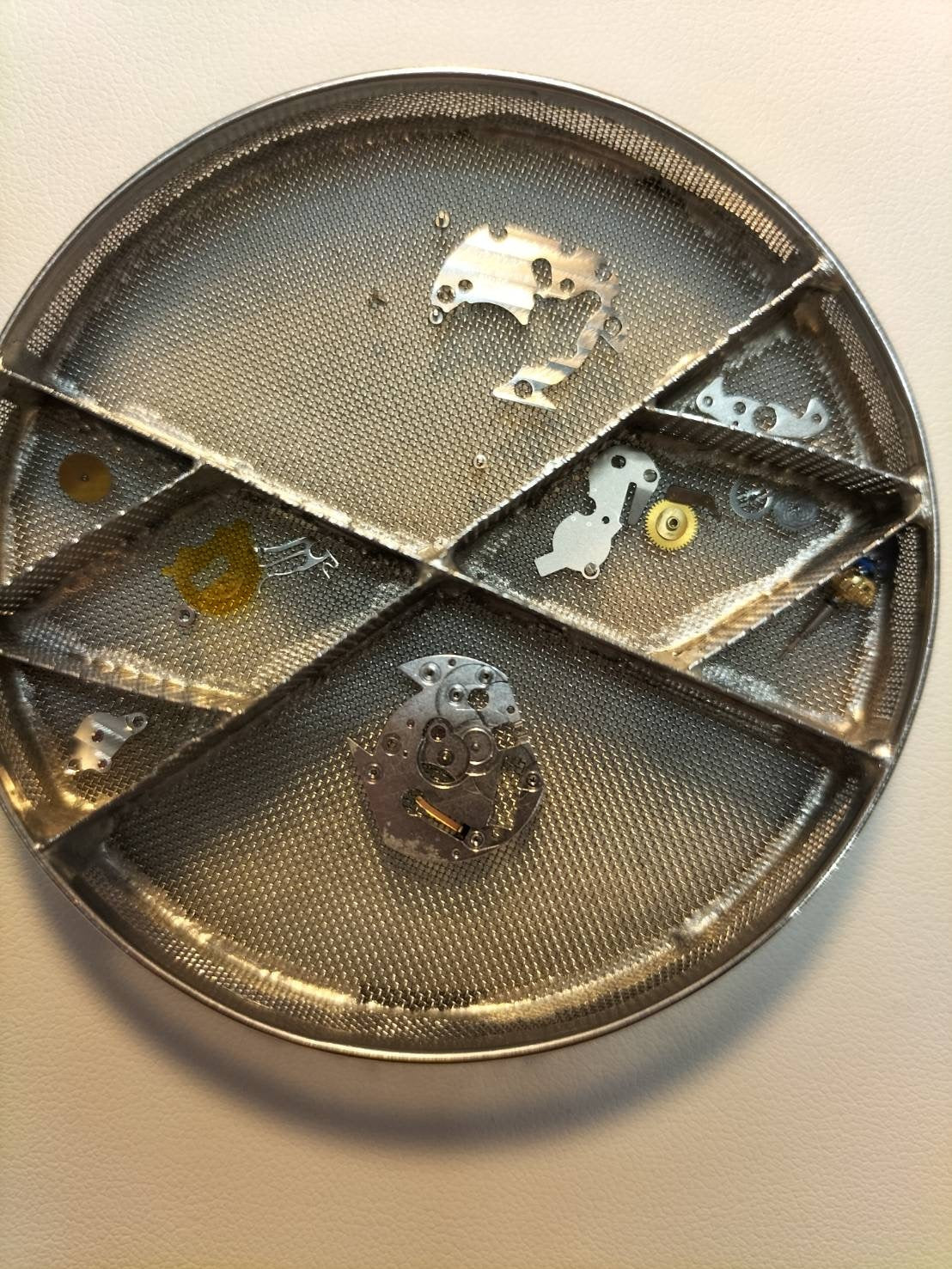 Cartier Must Tank SM W1008354 / 1613 Quartz Cal.057 SV925 Leather Genuine D Buckle (GP) Flying Arabic CC Dial Overhauled