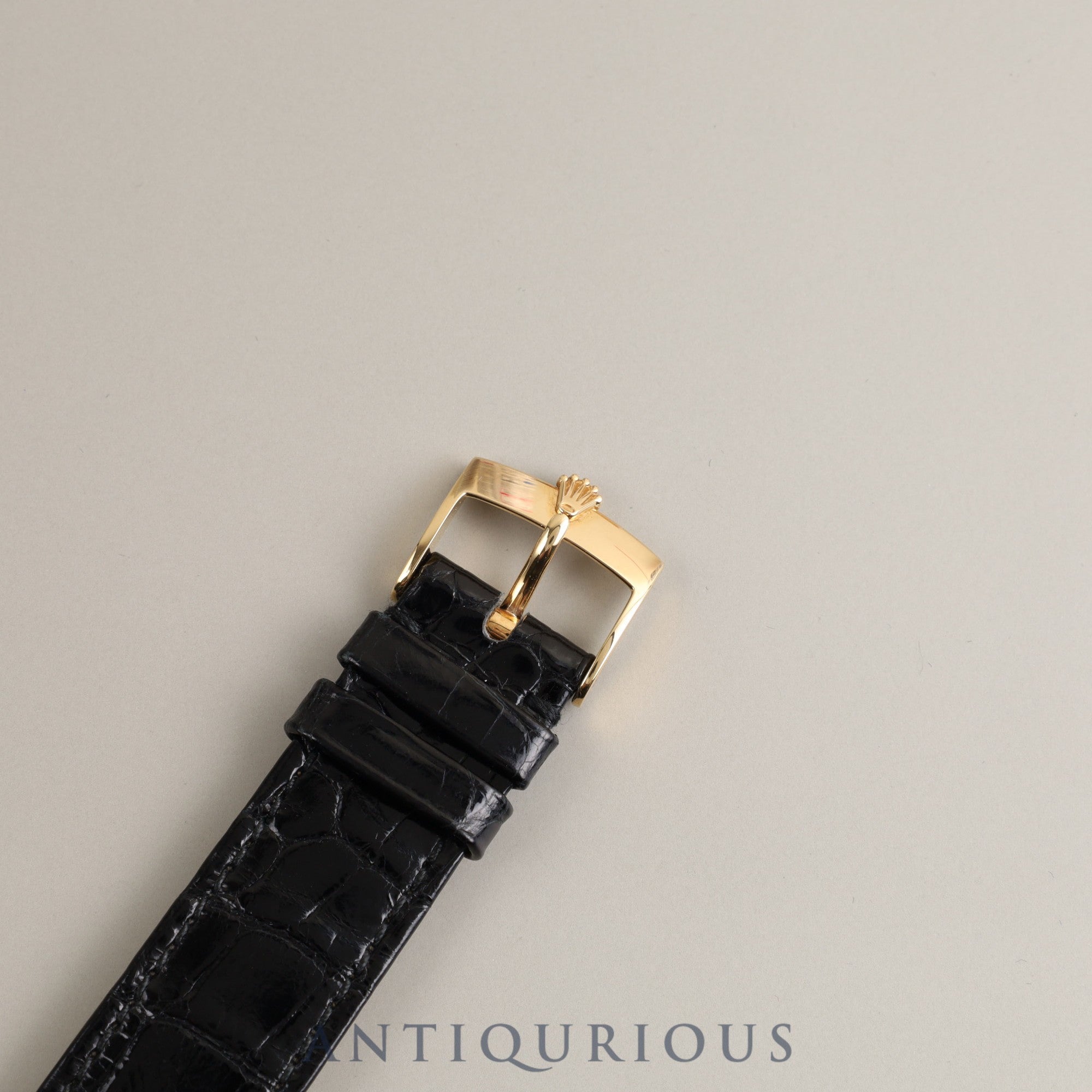 ロレックス チェリーニ 5115/8 手巻き Cal.1602 750YG 純正革ベルト 純正尾錠(750)アイボリー彫コンピューターローマ文字盤 箱 保証書(2015年)