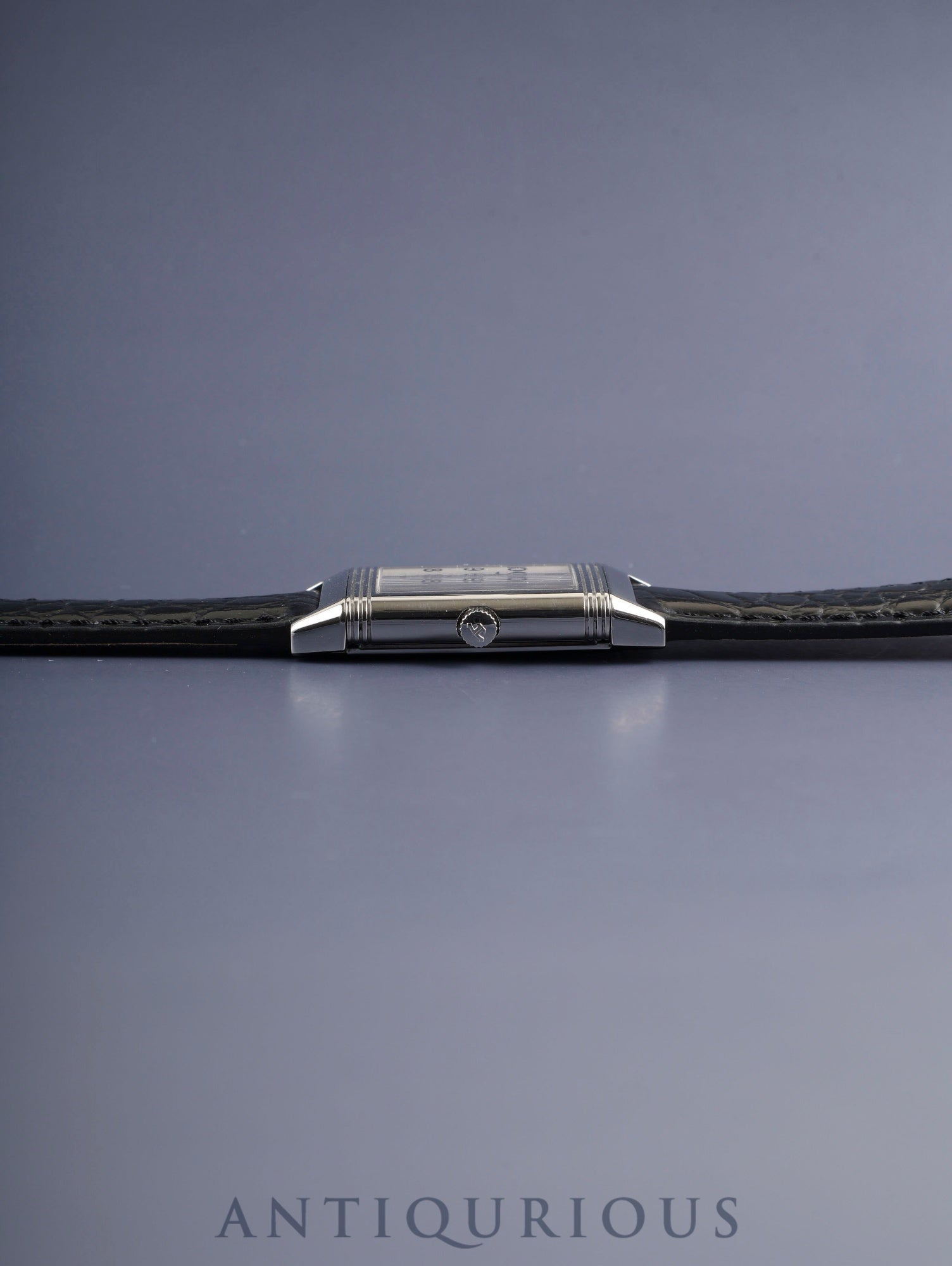 ジャガー・ルクルト レベルソ クラシック 252.8.86 / Q2508410 手巻き Cal.846/1 SS 革 純正バックル(SS) シルバーアラビア文字盤 オーバーホール済み