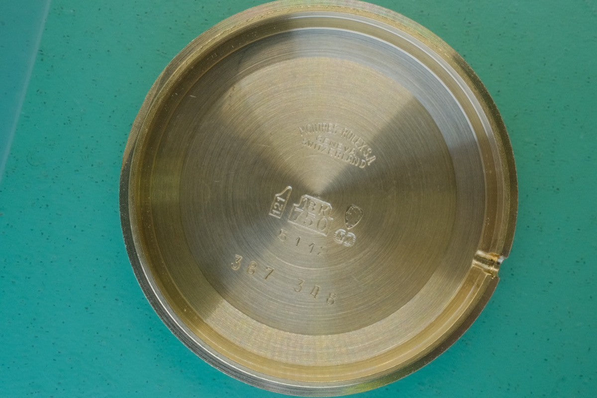 ロレックス チェリーニ 5112/8 手巻き Cal.1602 18K 革 純正尾錠(750) ホワイトローマン文字盤 W番(1994年~1995年)保証書 箱 冊子 純正ベルト オーバーホール済み