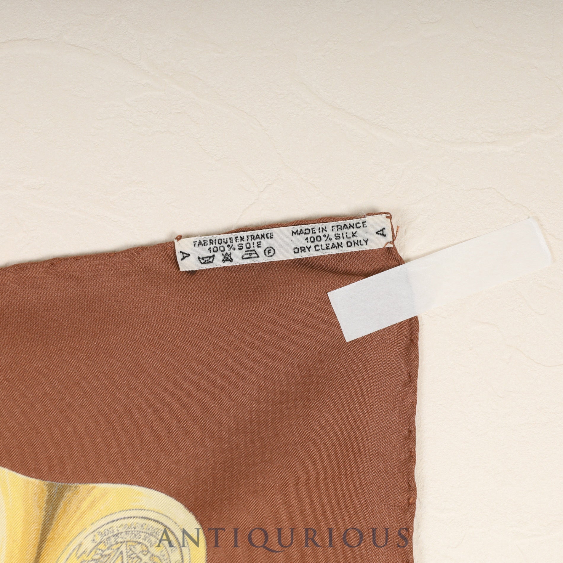 エルメス スカーフ カレ90 大草原 SILK100%