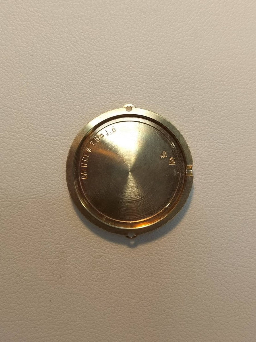 Cartier Must Vendôme VLC SM 1851 Quartz Cal. 690 SV925 Leather Genuine Buckle (GP) Arabic CC Dial Box Warranty (1998) Overhauled