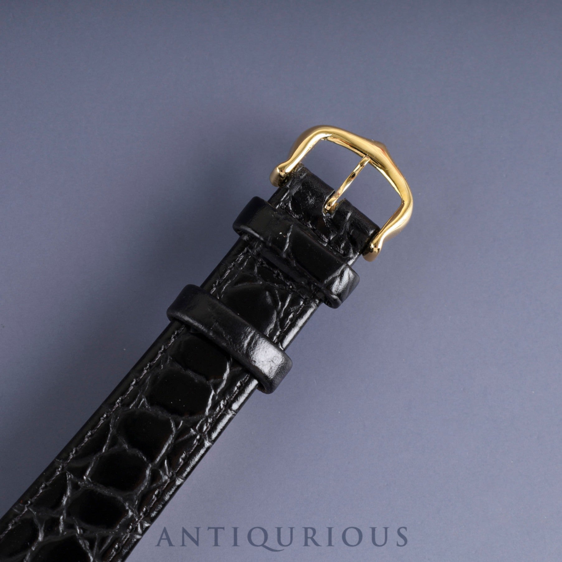 Cartier Must Tank LM 590005 Quartz Cal.90 SV925 Leather Genuine Buckle (GP) Opalan Dial Overhauled