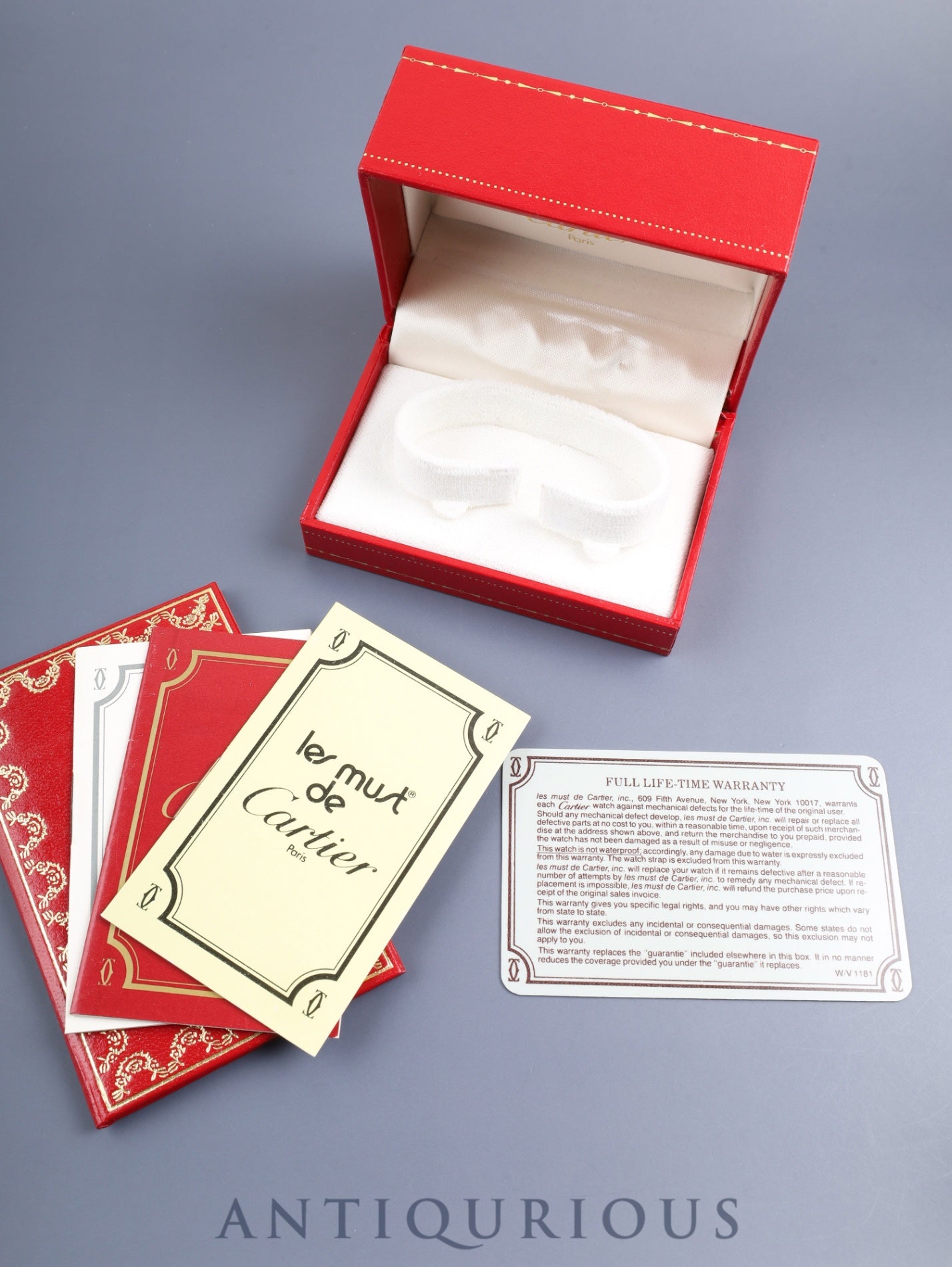 カルティエ マストタンク LM 手巻き Cal.78-1 SV925 革 純正ピンバックル(GP)アイボリーローマン文字盤(SWISS表記 ) 箱 冊子 カード オーバーホール済み