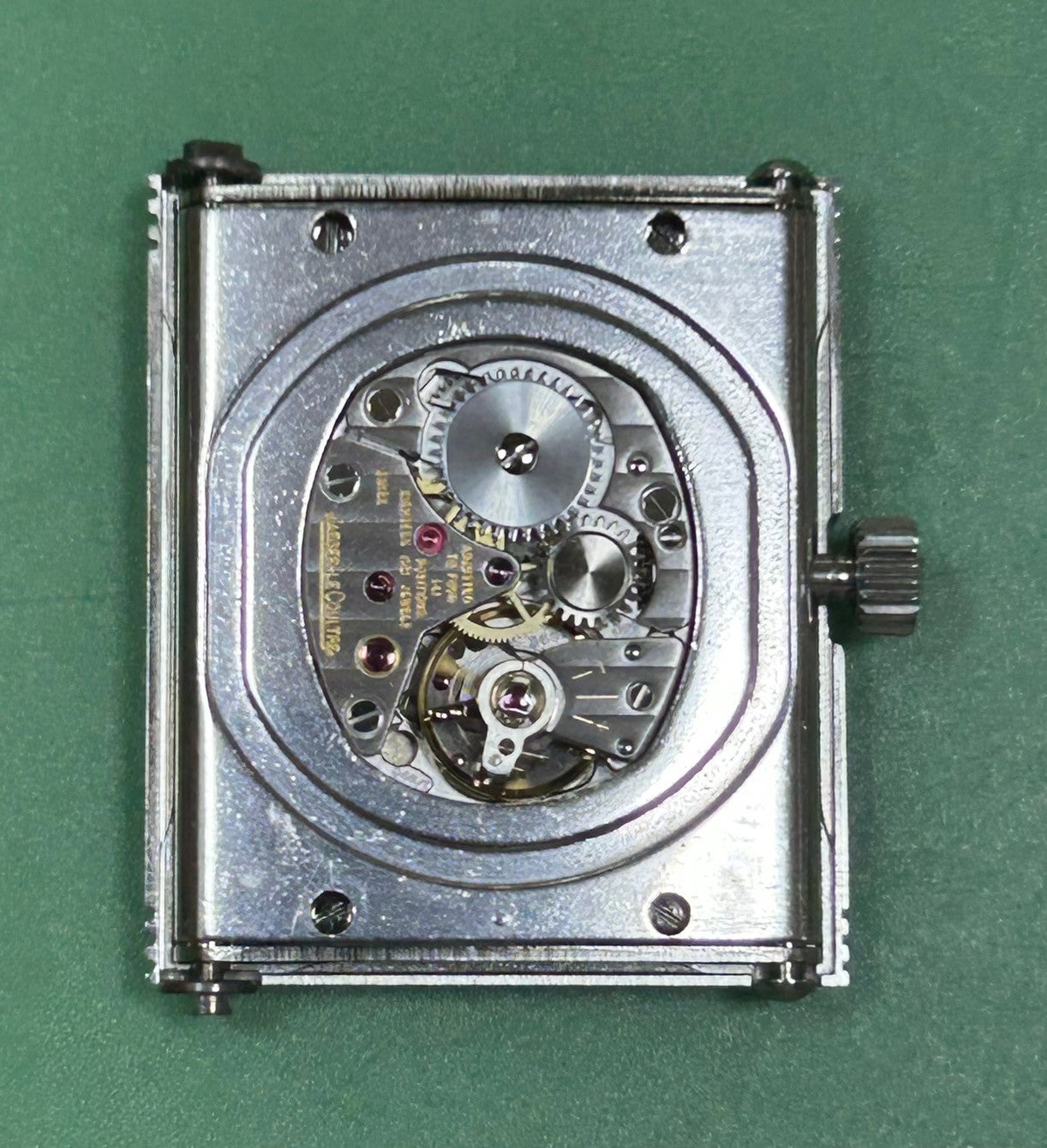 ジャガー・ルクルト レベルソ クラシック Q2508412 / 252.8.86 SS 手巻き Cal.846/1 SS 革 純正バックル(SS) シルバーアラビア文字盤(裏彫りあり)冊子 保証書(2011年) オーバーホール済み