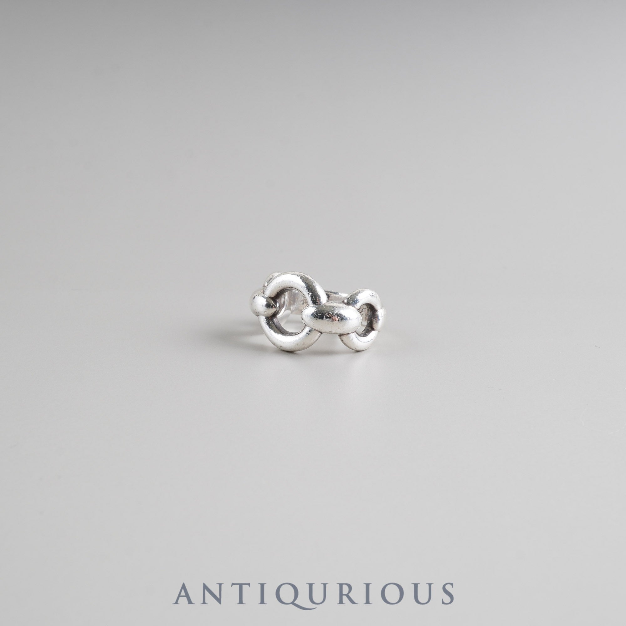 Hermes Ring Horsebit SV925 #52