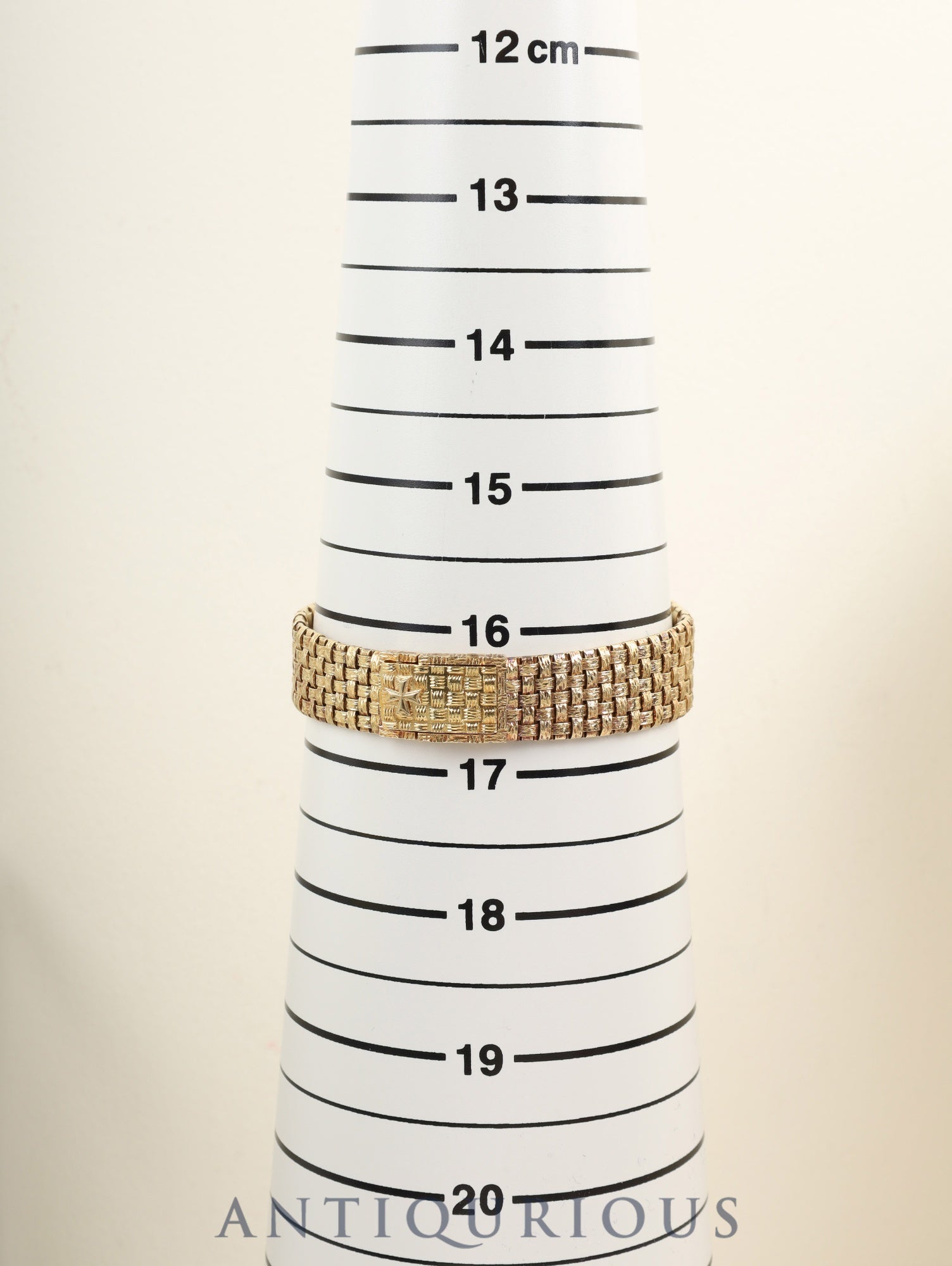 Vacheron Constantin Mesh d'Or 33030 Manual Winding Cal.1052 750YG 750YG Champagne Dial Overhauled