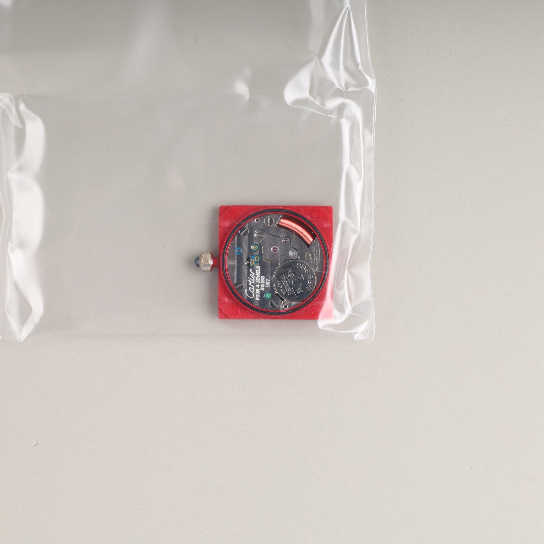 Cartier Must Tank SM 666001 Quartz Caliber 157 SV925 Leather Strap with Genuine Stainless Steel Buckle, White Roman Dial, Booklet, Warranty Card (1996), Overhauled and Finished to Like New