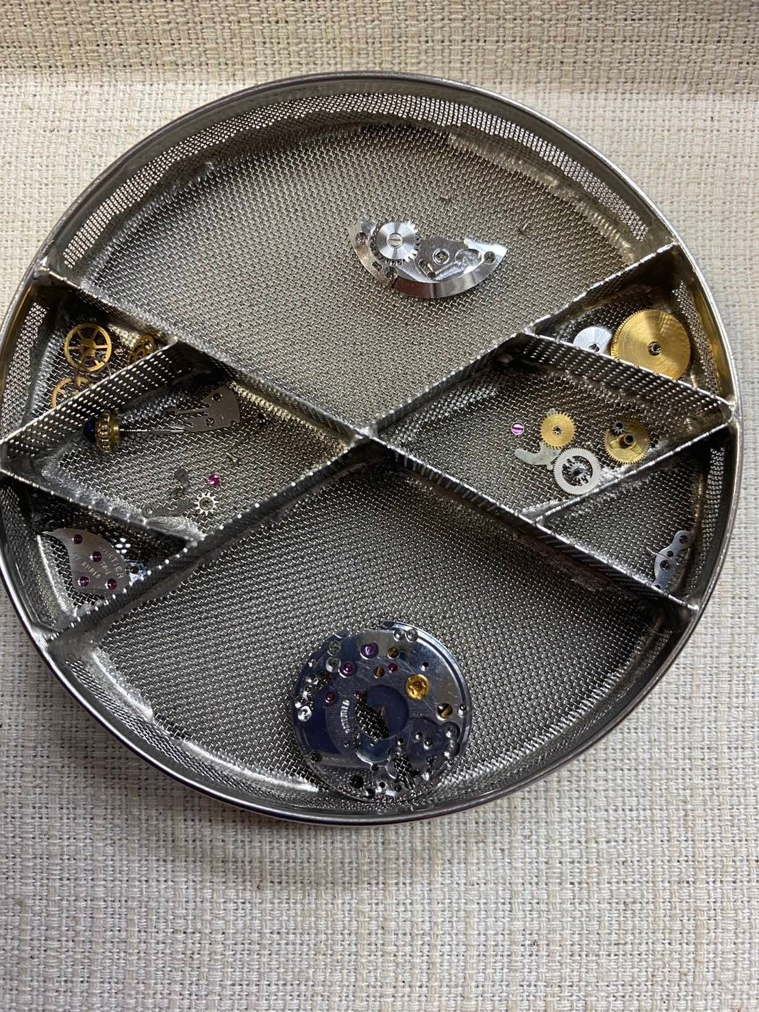 Cartier Must Tank SM Manual winding Cal.78-1 925 Leather Genuine buckle (GP) Black onyx dial Overhauled
