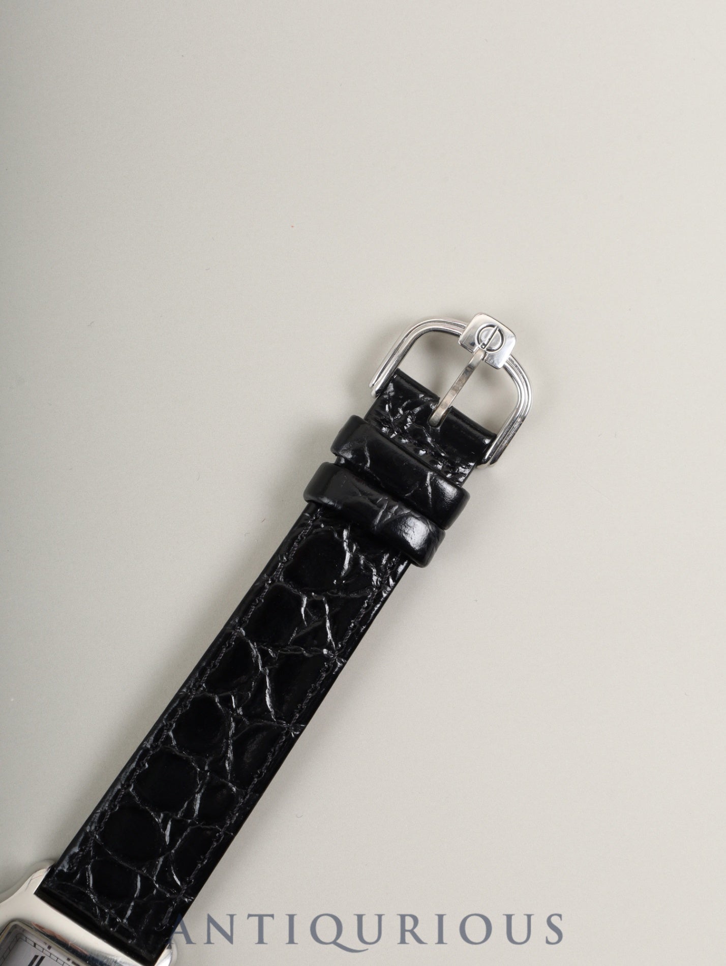 ダンヒル センテナリー 手巻き SS 革 純正尾錠(SS)シルバー文字盤 オーバーホール済み