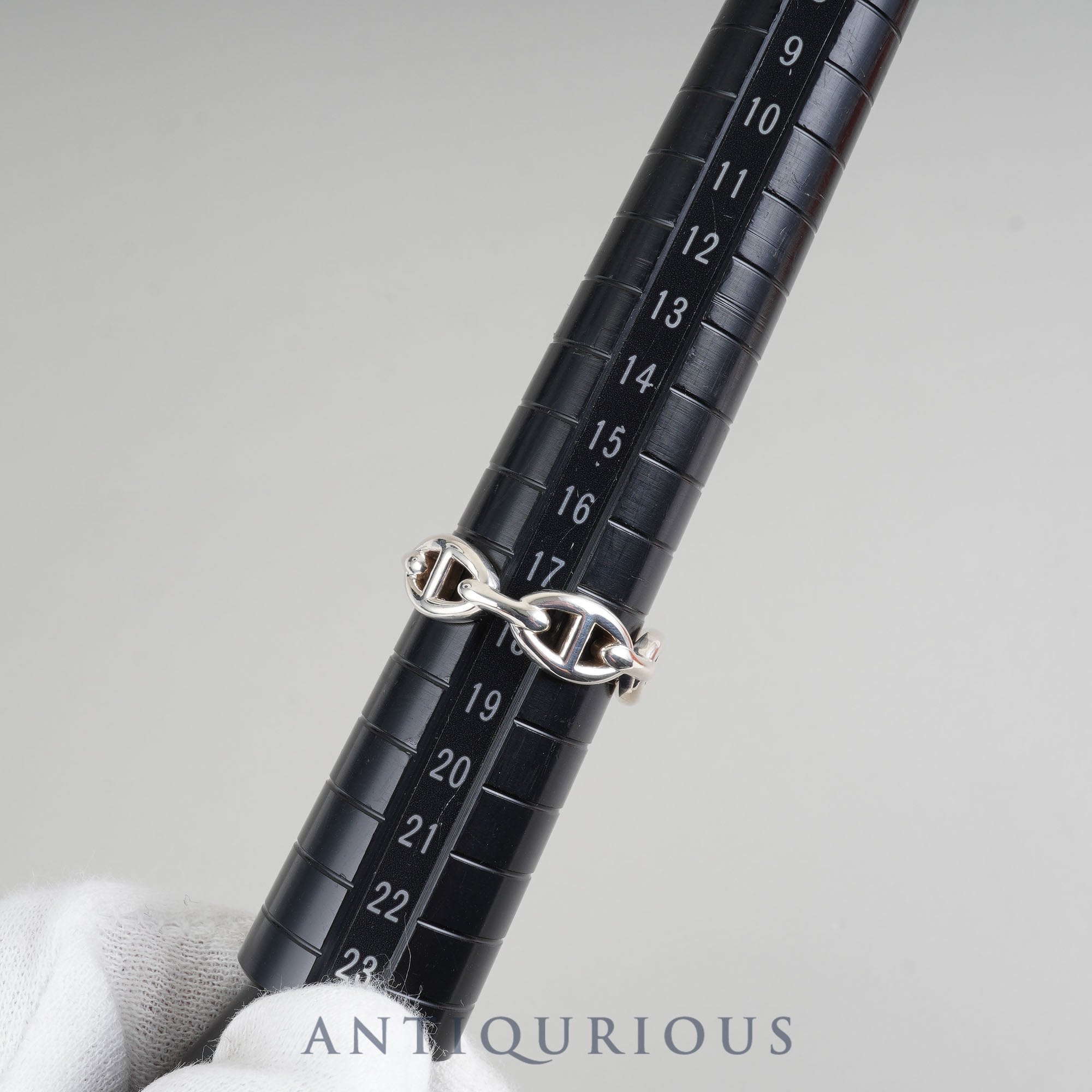 Hermes Ring Chaine d'Ancre Anchaine #59 SV925 Box
