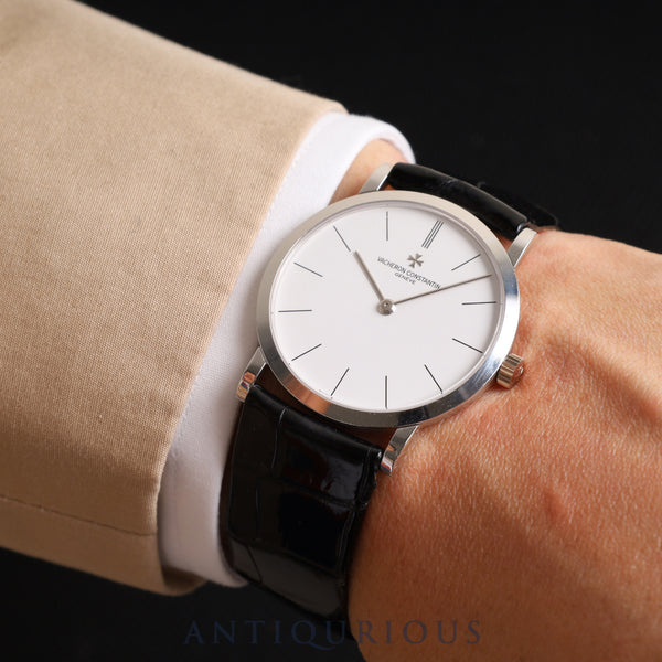 Vacheron Constantin Patrimony 33093/3 Manual winding Cal.1003/2 750 Genuine leather strap Genuine buckle (750) White dial Box Case Overhauled