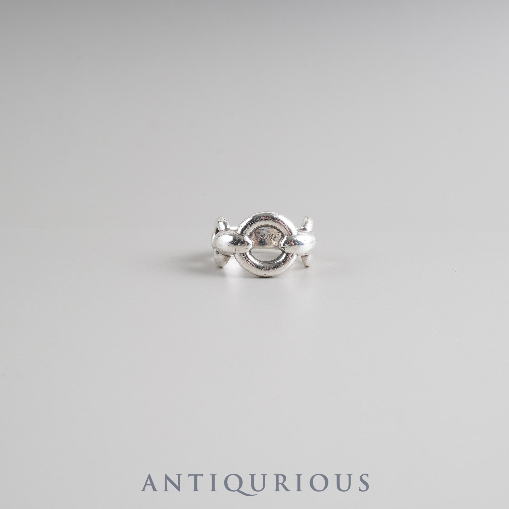 Hermes Ring Horsebit SV925 #52