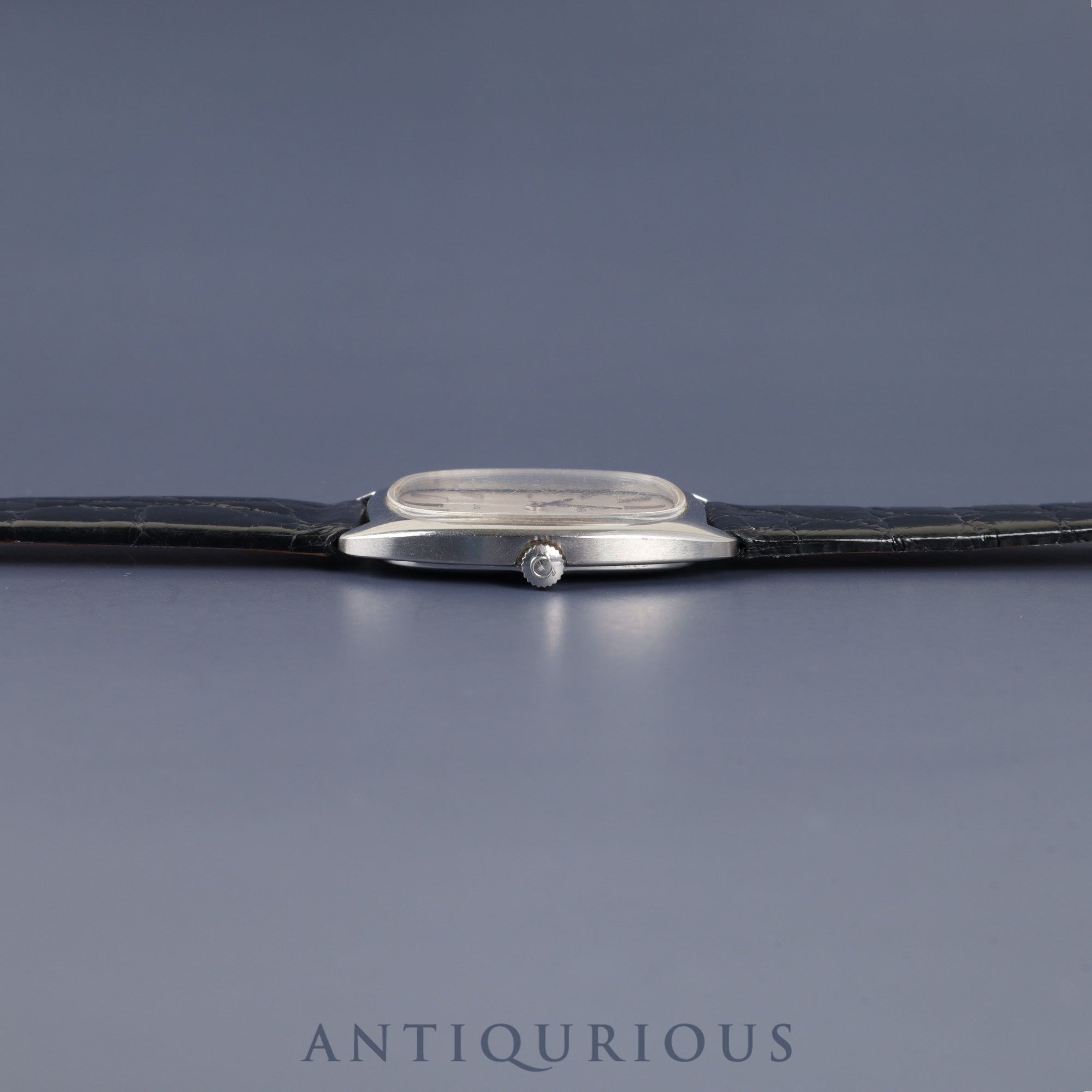 オメガ デ・ヴィル 111.0139 手巻き Cal.625 SS 革 純正尾錠(SS)シルバー文字盤 箱 オーバーホール済み