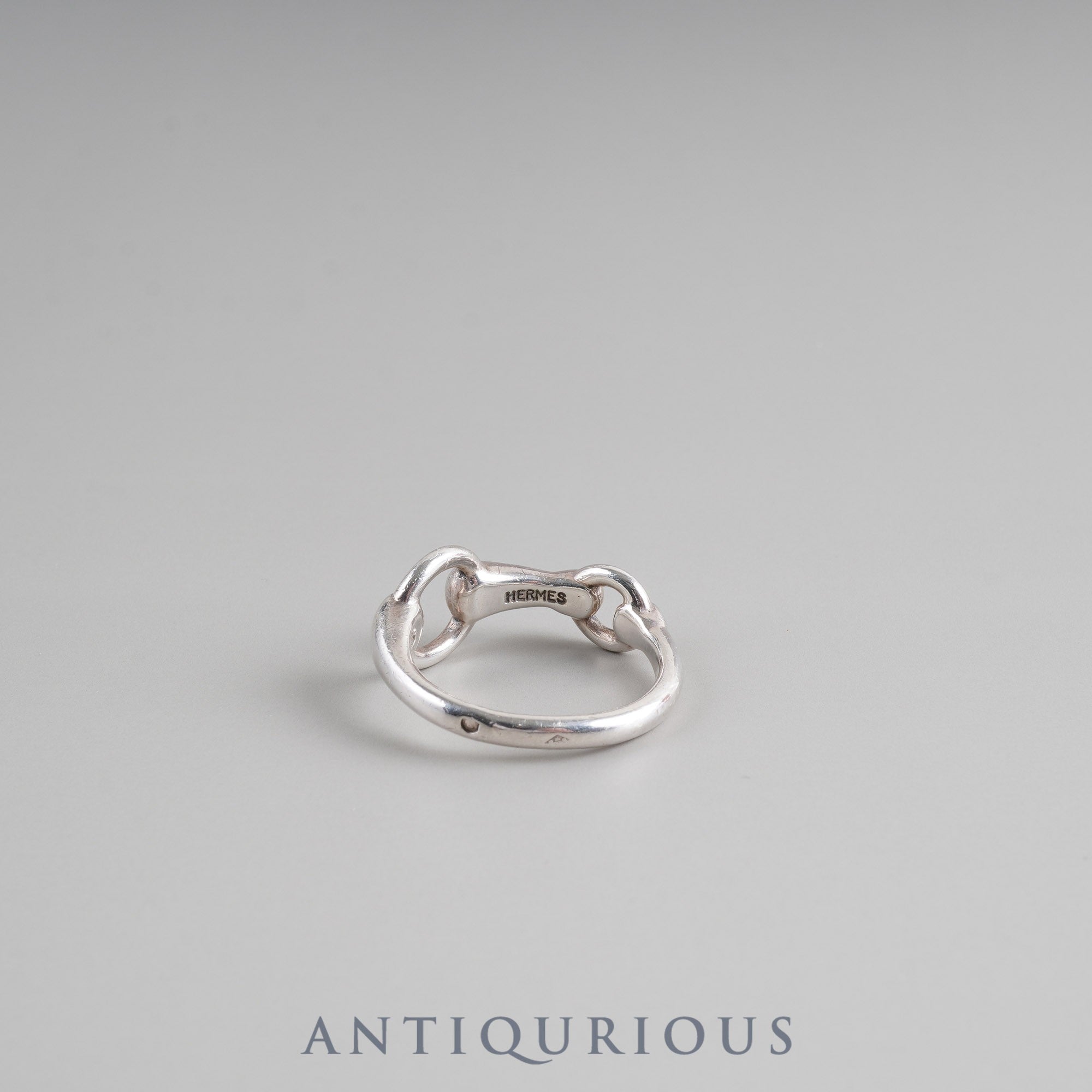 Hermes Ring Horsebit SV925 Size 13