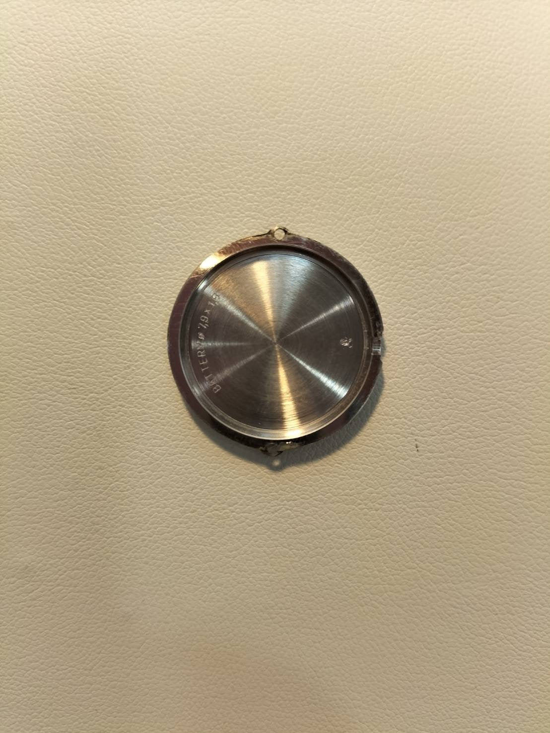 Cartier Must Colisee W1001644 / 690002 Quartz Cal.90 SV925 Leather Genuine D Buckle (SS) White Roman Dial Overhauled