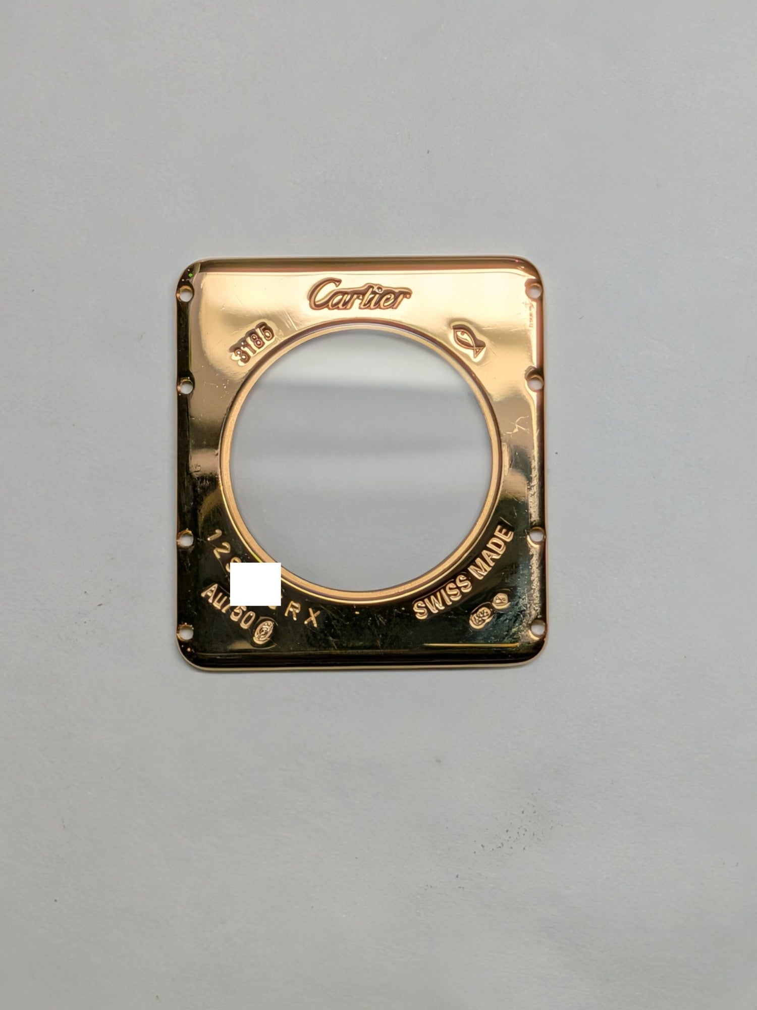 カルティエ タンクルイ カルティエ XL マニュアルデイト W1560003/ 3185 手巻き Cal.9753MC 750PG 純正レザーベルト 純正Dバックル(750PG) ギョーシェシルバーローマン文字盤(SWISS MADE表記) 保証書(2012年)オーバーホール済み