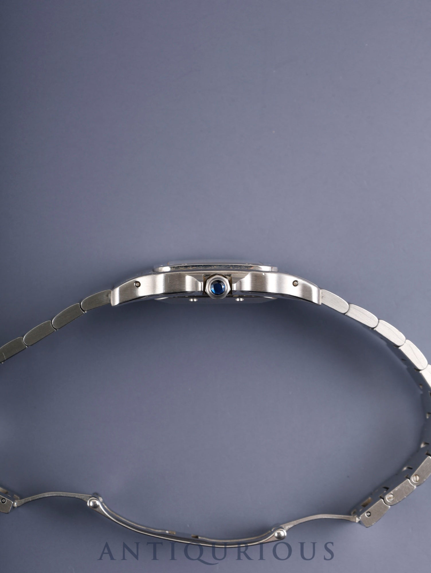 カルティエ サントス ガルベ LM W20055D6 / 2319 自動巻き Cal.C120 SS SS シルバーギョーシェローマン文字盤 オーバーホール済み