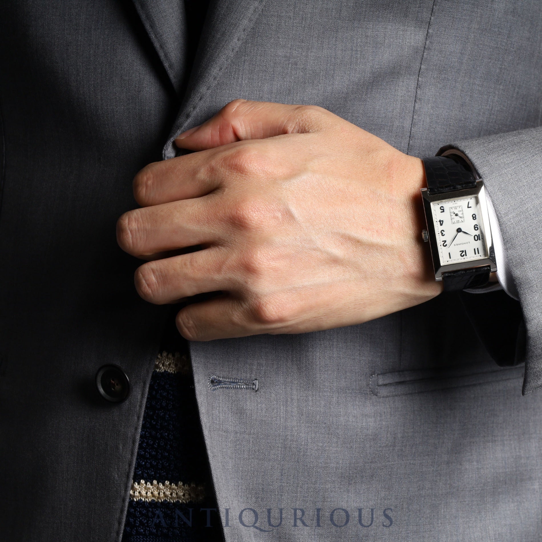 ロンジン ドルチェヴィータ L5.662.6 創業100周年記念モデル 限定300本 手巻き Cal.L396.2  750 革 純正尾錠(SS) ホワイトアラビア文字盤 純正替えベルト オーバーホール済み