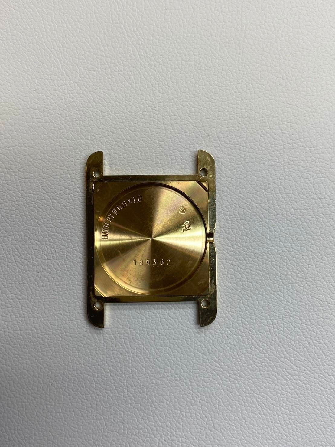 カルティエ マストタンク SM W1003153 / 1613 クォーツ Cal.057 SV925 革 純正尾錠(GP) ローマンアイボリー文字盤 1980年代半ば~1994年頃 オーバーホール済み