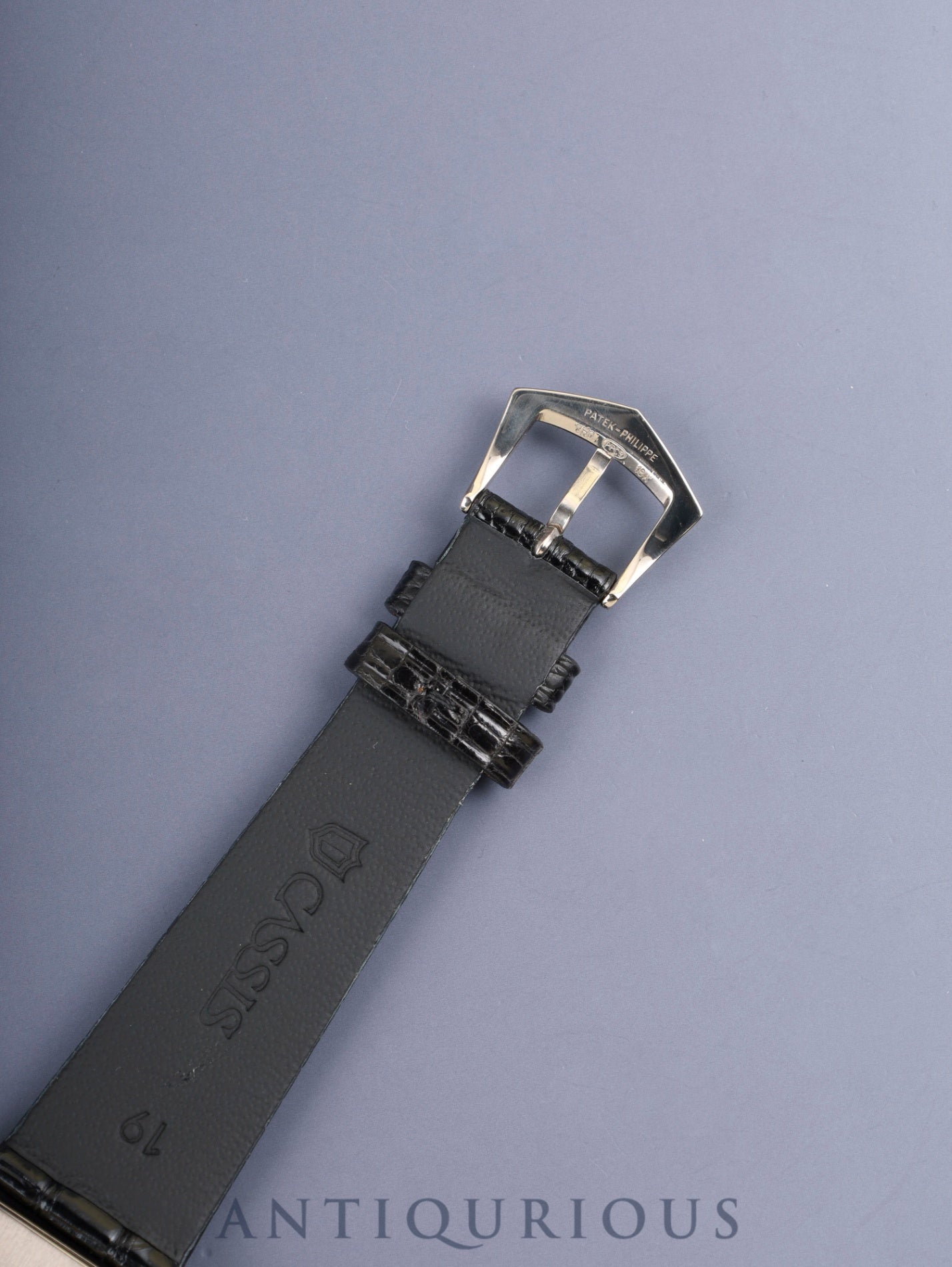 Patek Philippe Gondolo 5024G-010 Manual Winding Cal.215 750WG Leather Original Pin Buckle (750WG) White Dial Overhauled
