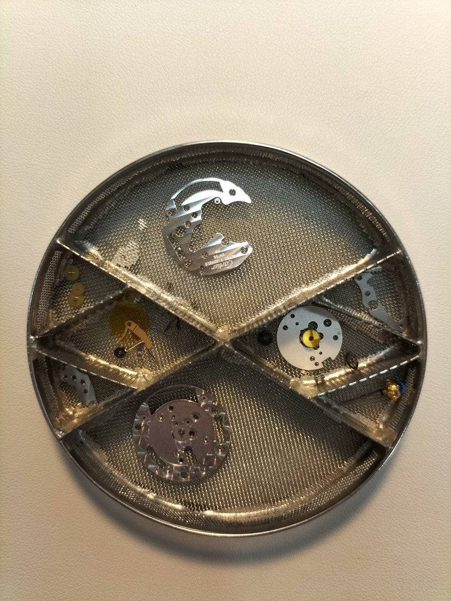 カルティエ マストタンク LM 590005 クォーツ Cal.90 SV925 革 純正尾錠(GP)サイドトリニティ文字盤 オーバーホール済み