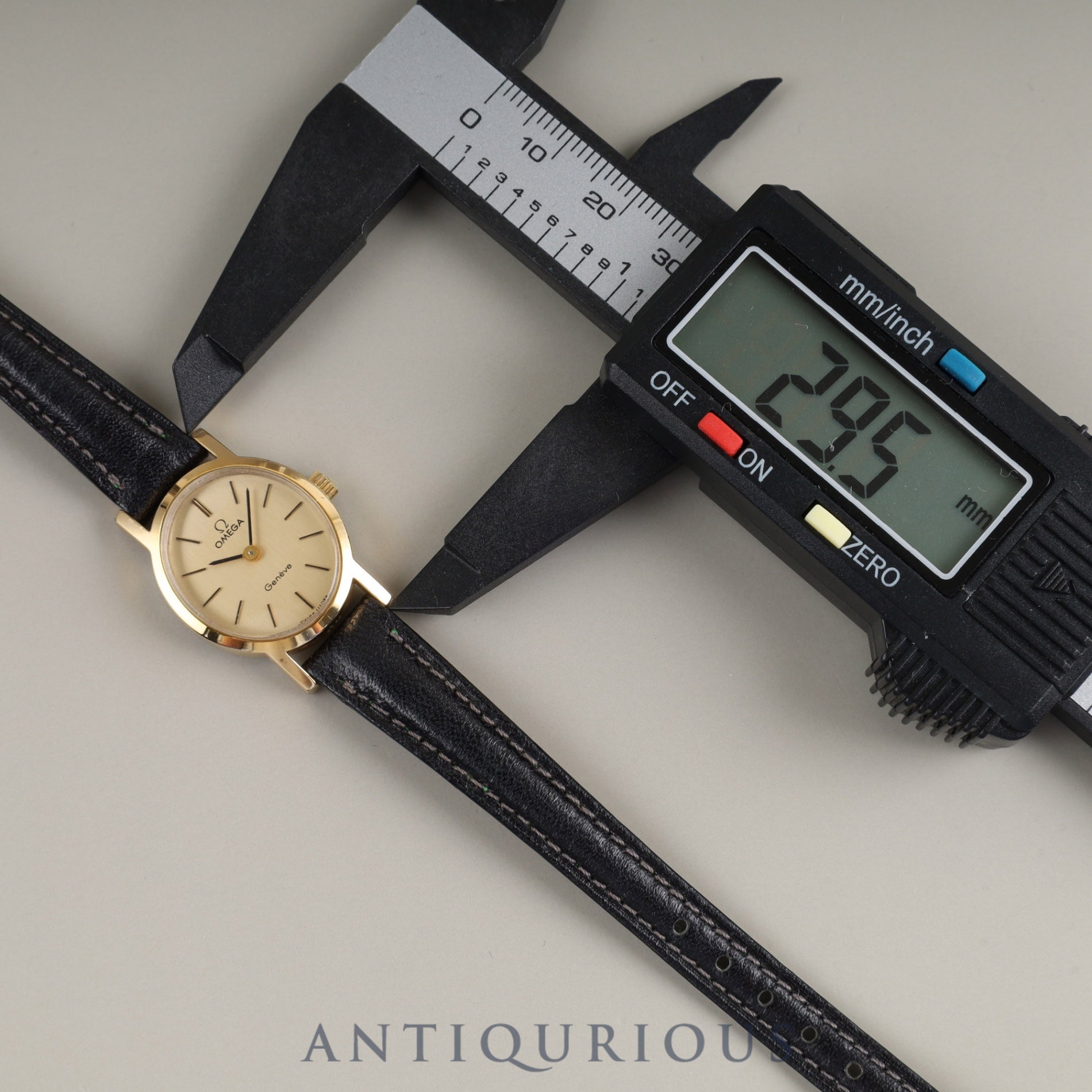 Omega Geneve 5511.0411 Manual winding Cal.625 GP Leather Genuine buckle (GP) Gold dial Overhauled