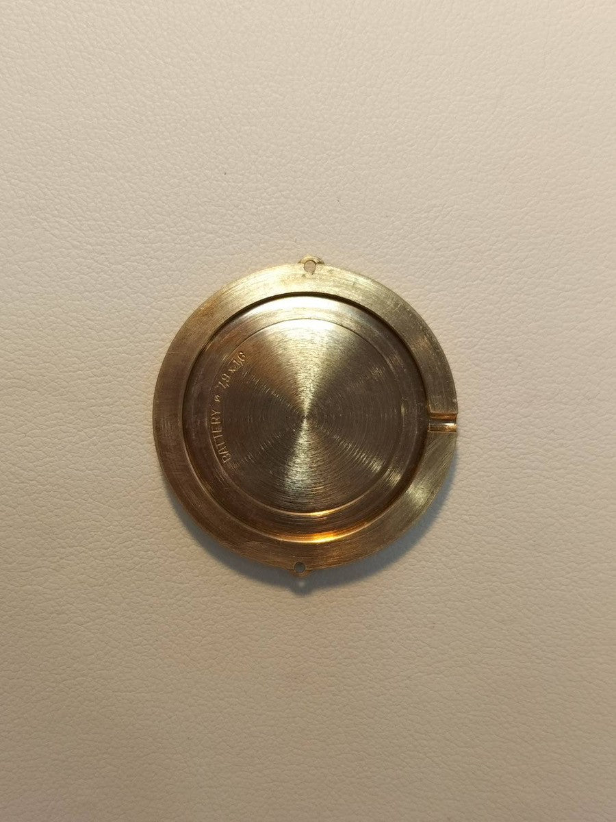 カルティエ マスト ヴァンドーム VLC LM 590003 クォーツ Cal.90 SV925 革 純正尾錠(GP) オパラン文字盤 オーバーホール済み