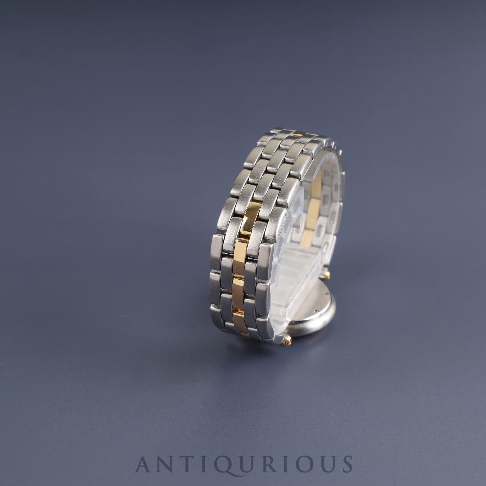 Cartier Panthere Vendome LM 183964 Quartz SS/YG 1 Row White Roman Dial Completely serviced at Cartier boutique