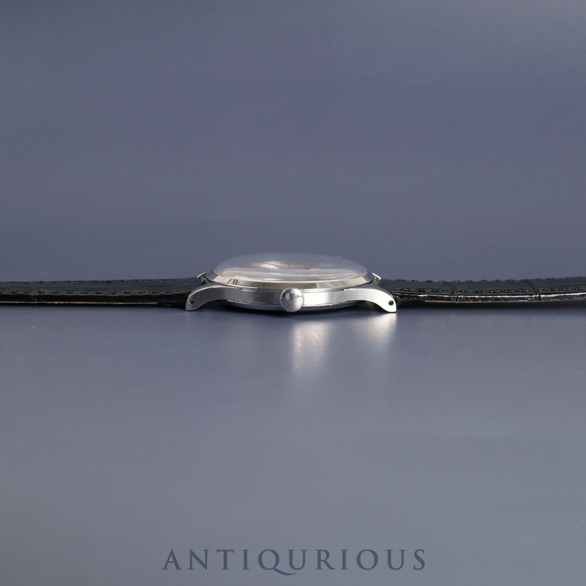 IWC オールドインター 手巻き Cal.C.89 SS 革 純正尾錠(SS) シルバー文字盤 オーバーホール済み アイダブリュシー