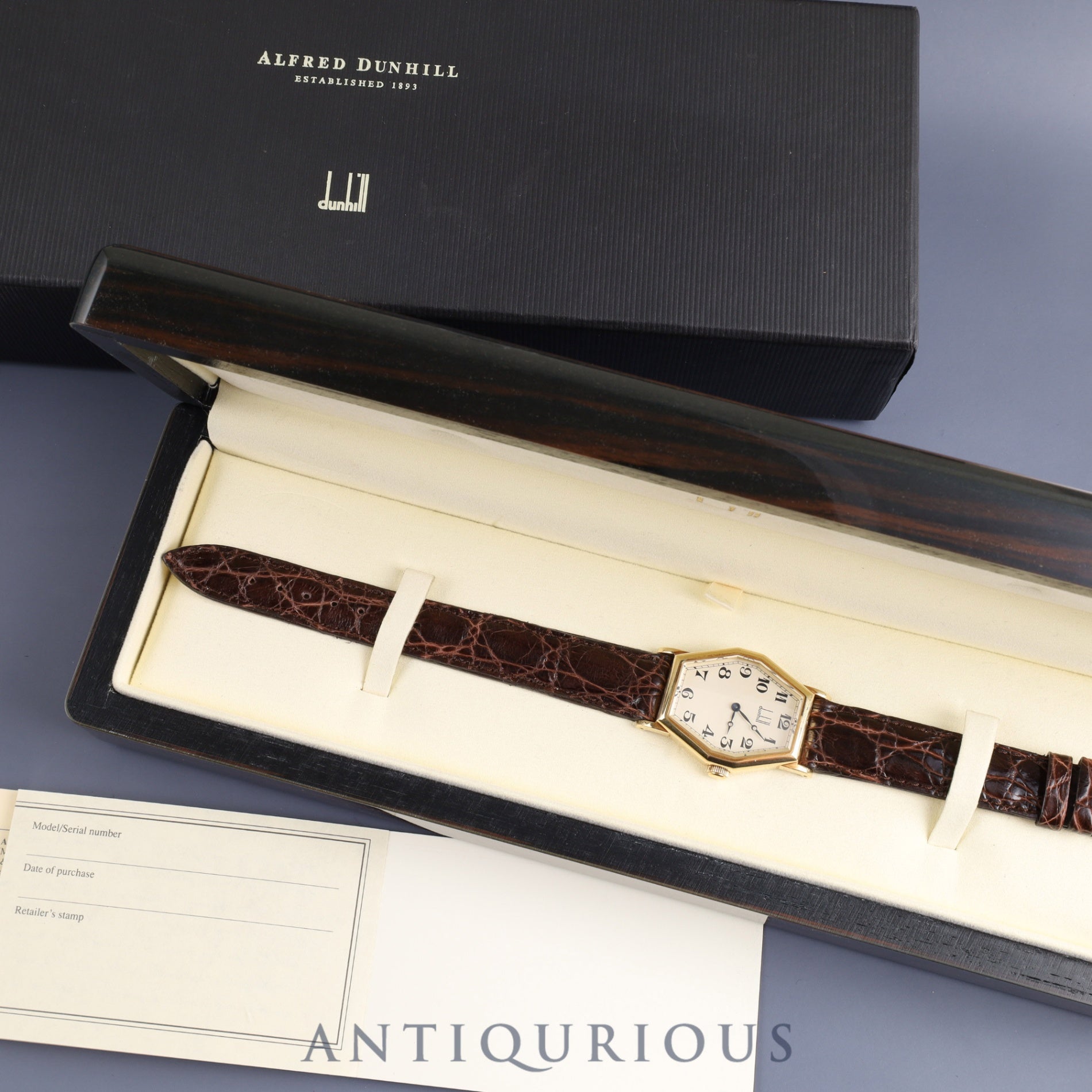 あ*る様 稼働品 dunhillセンテナリー 手巻き スモールセコンド100周年 