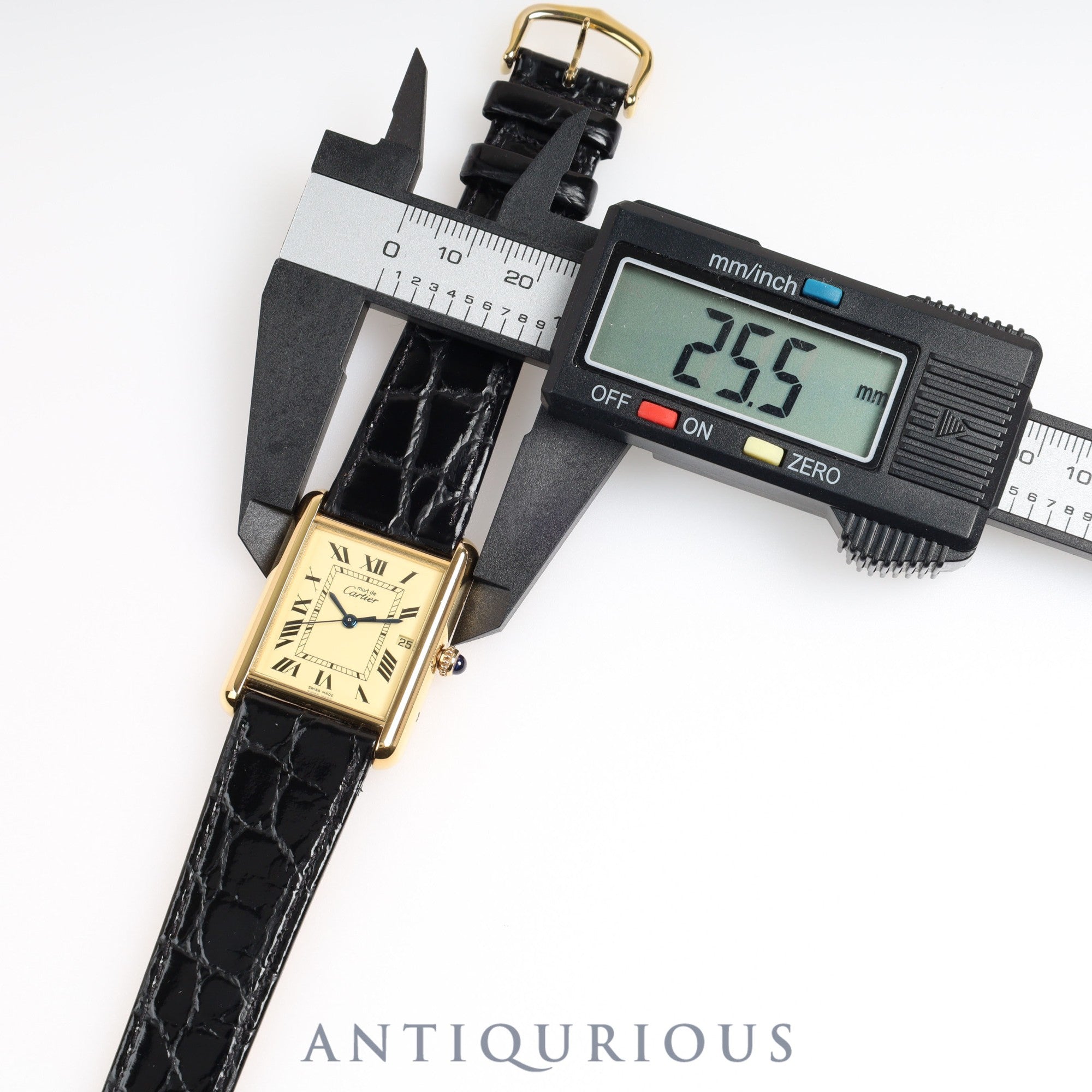 Cartier Must Tank GM (XL) Date QZ