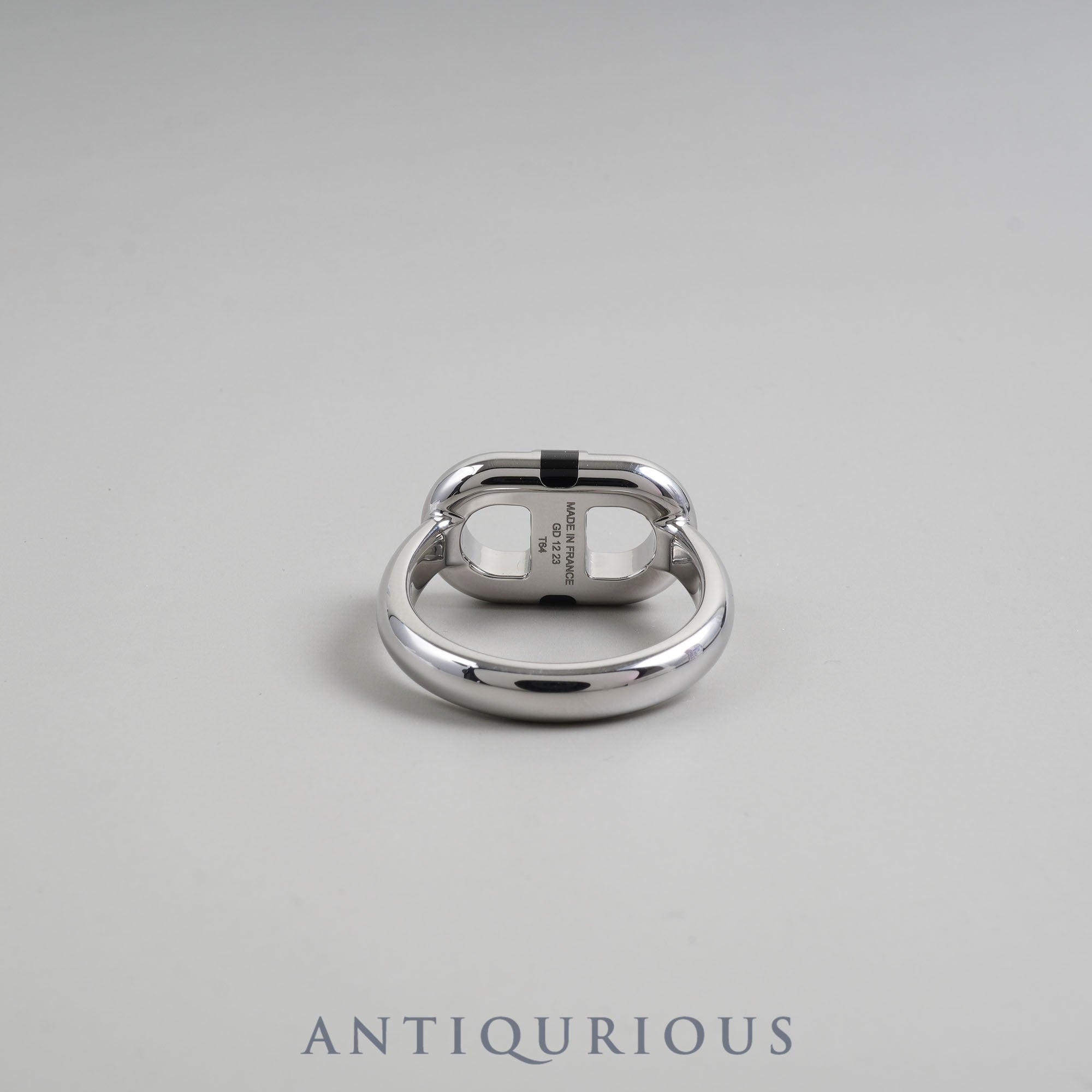Hermes Ring Chaine d'Ancre Sur Mer #64 SS
