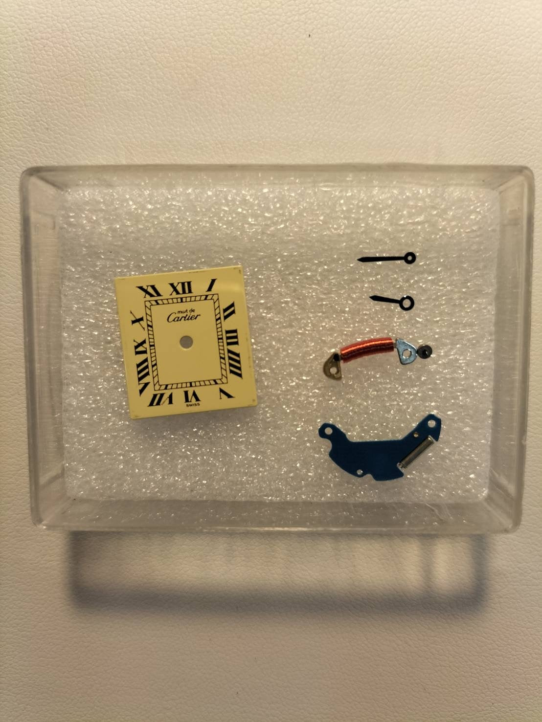 カルティエ マストタンク SM 366001 クォーツ Cal.66 SV925 革 純正Dバックル(GP) アイボリーローマン文字盤 オーバーホール済み
