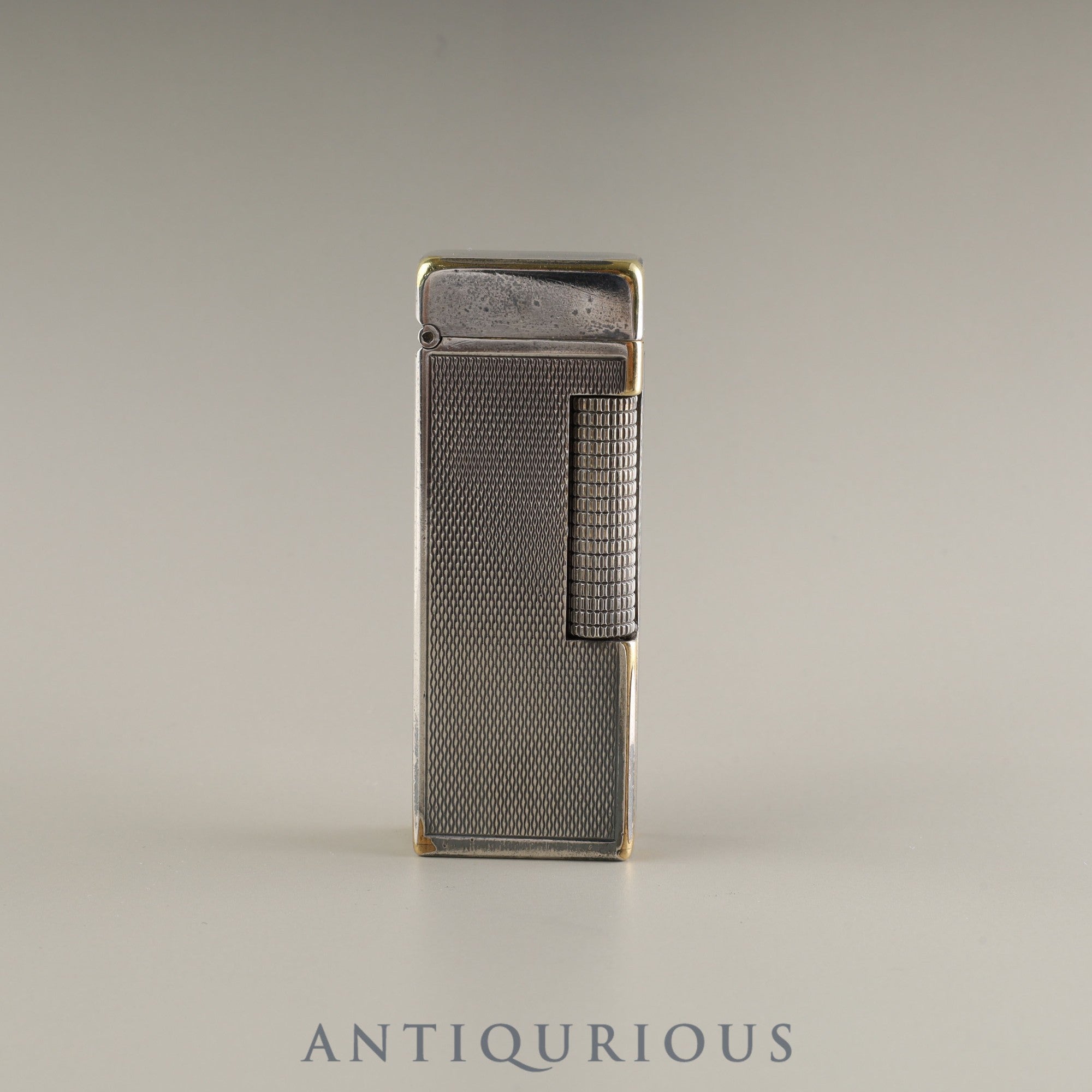 Dunhill Lighter Burley SS Mechanically Adjusted