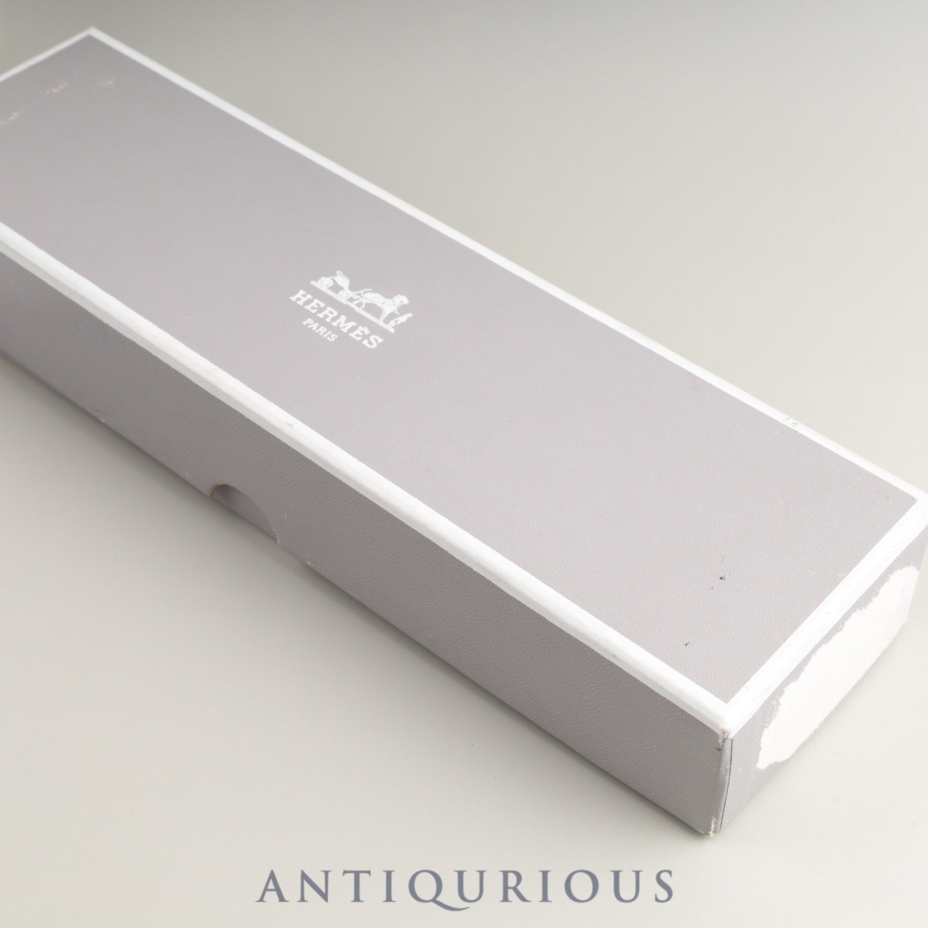Hermes Rally 77.03 Quartz Cal.976.001 SS/GP SS/GP Ivory Dial Box Booklet Overhauled
