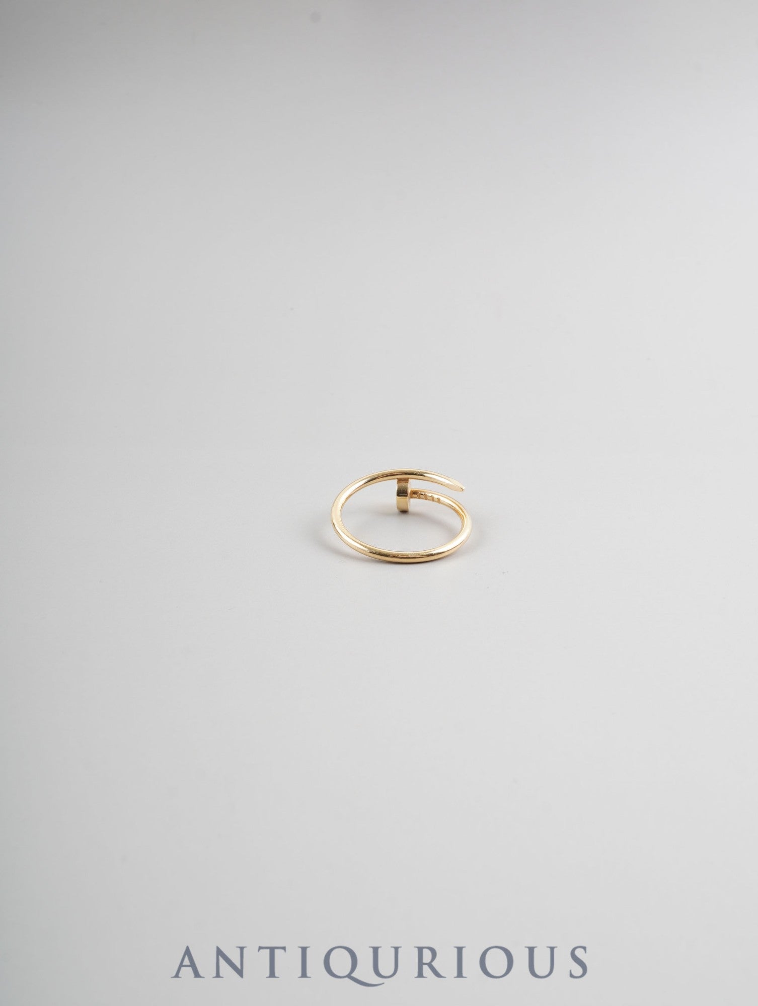 カルティエ リング ジュスト アンクル SM Au750 #58 箱 証明書(2024年)