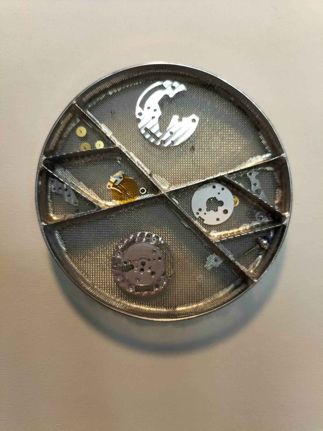 カルティエ マスト ヴァンドーム VLC SM 1850 クォーツ Cal.90 SV925 革 純正Dバックル(SS) カッパー文字盤 オーバーホール済み 世界500本限定