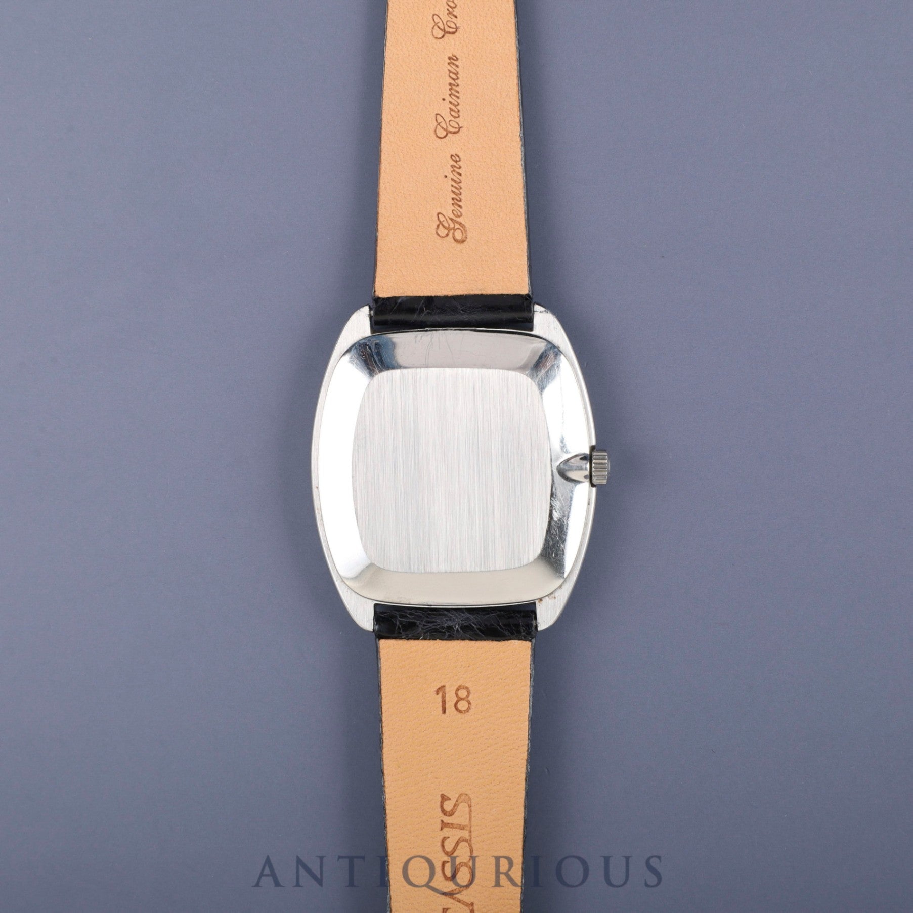 オメガ デ・ヴィル 111.0139 手巻き Cal.625 SS 革 純正尾錠(SS)シルバー文字盤 箱 オーバーホール済み