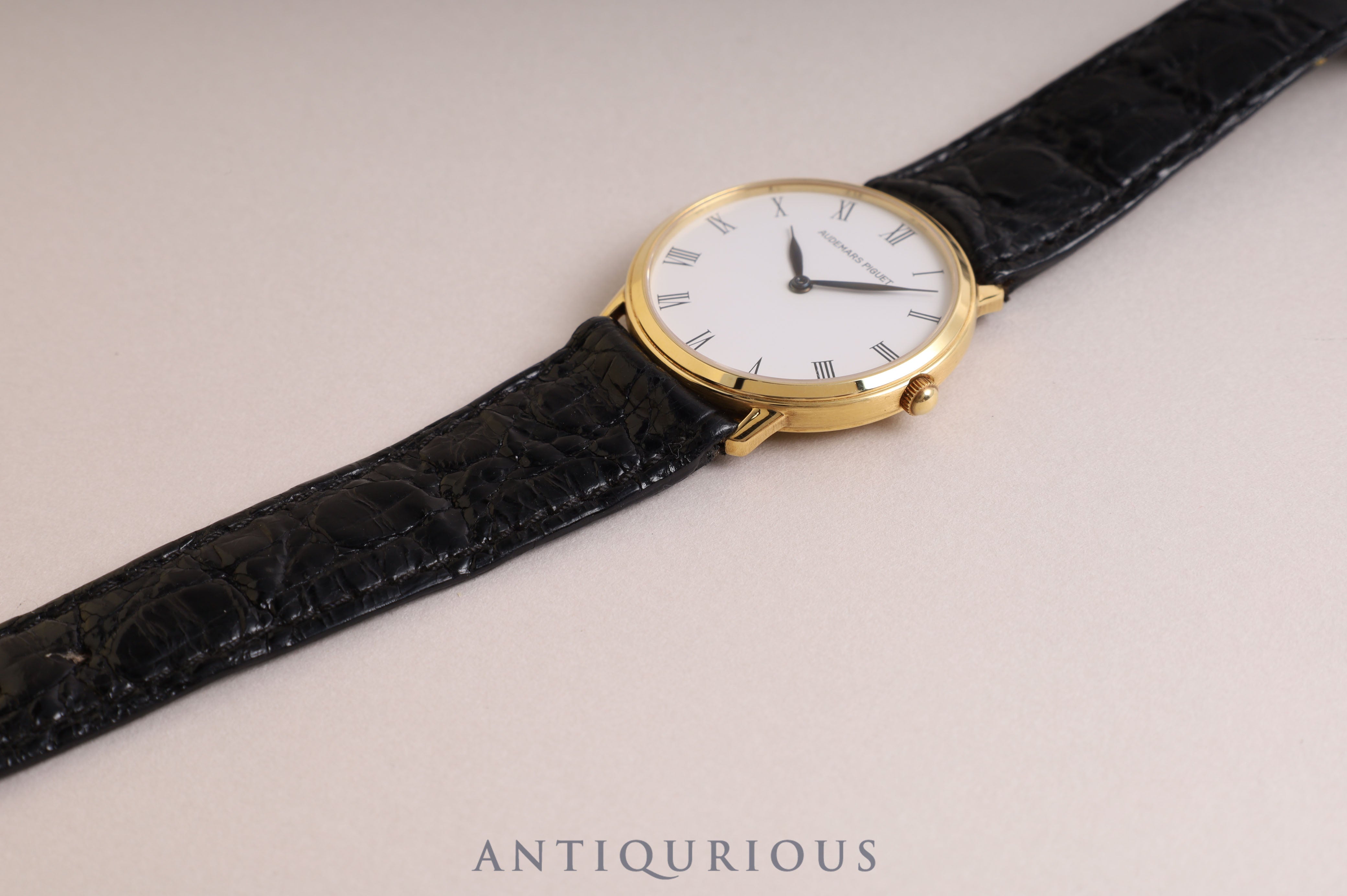 Audemars Piguet YG case white dial