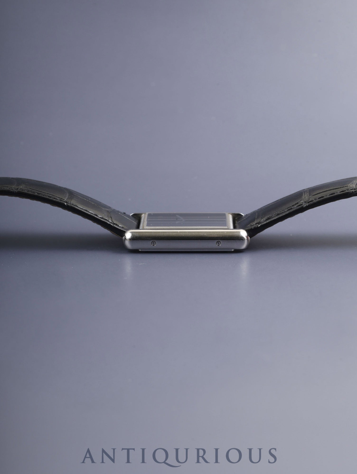 カルティエ タンクマスト LM WSTA0072 / 4323 クォーツ Cal.- SS 純正革ベルト 純正ピンバックル(SS)ブラック文字盤(SWISS MADE表記) 箱 保証書(2024年)