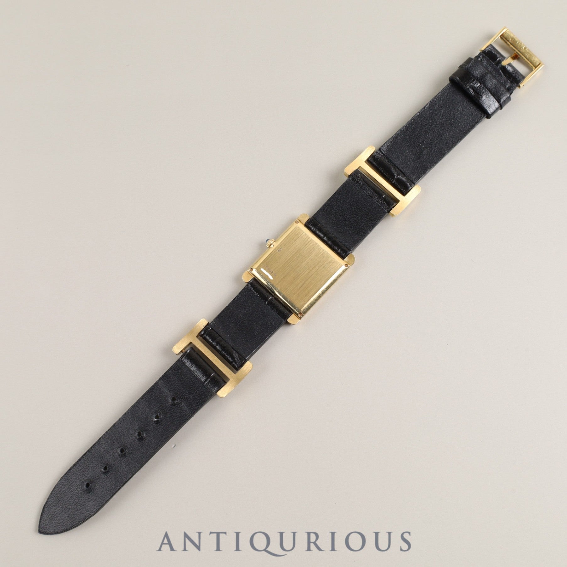 ピアジェ トラディション 90802D 手巻き Cal.9P2 750YG 革 純正尾錠(750YG)ホワイト文字盤 オーバーホール済み