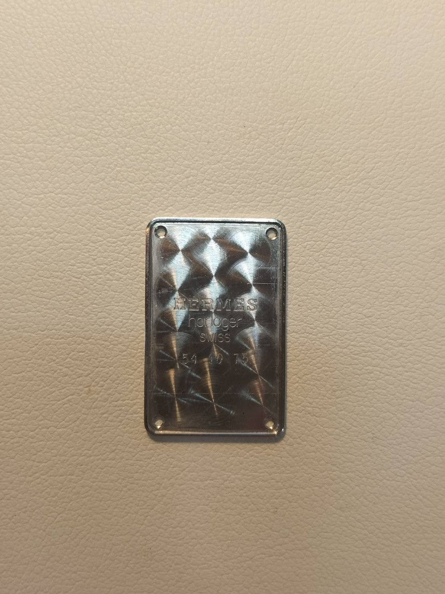 エルメス クロアジュール CR1.240 クォーツ Cal.976.001 SS/GP SS/GP ホワイト文字盤 オーバーホール済み