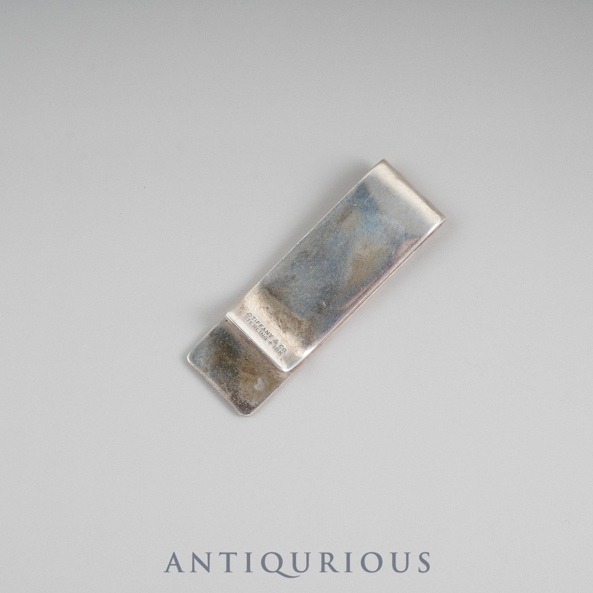 ティファニー マネークリップ SV925/18K